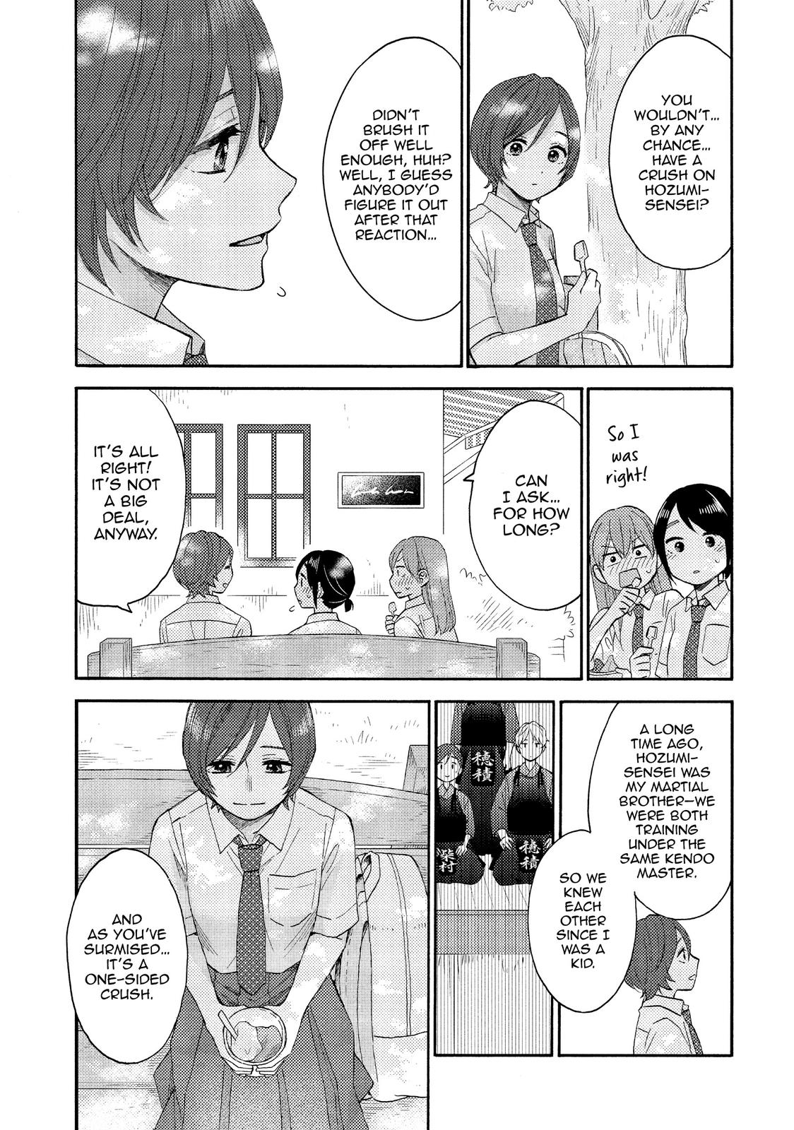 Hananoi-kun to Koi no Yamai chapter 33 page 22