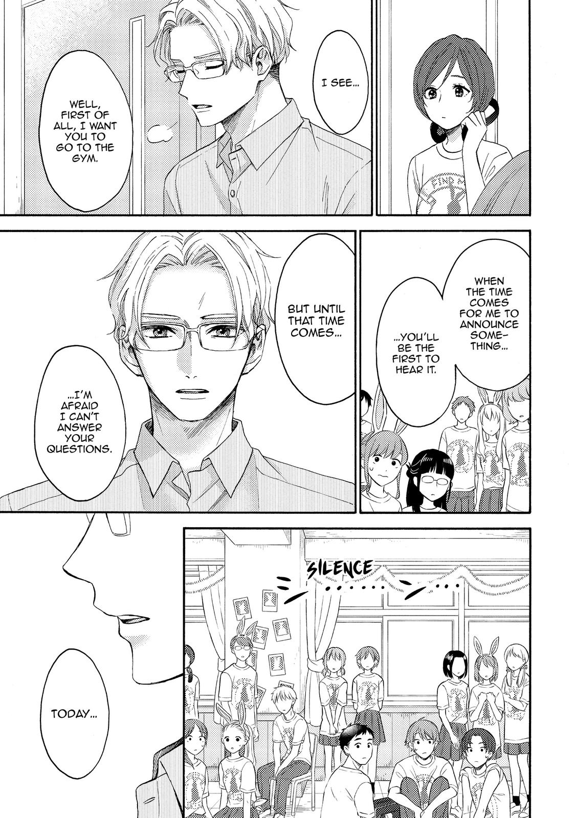 Hananoi-kun to Koi no Yamai chapter 33 page 34