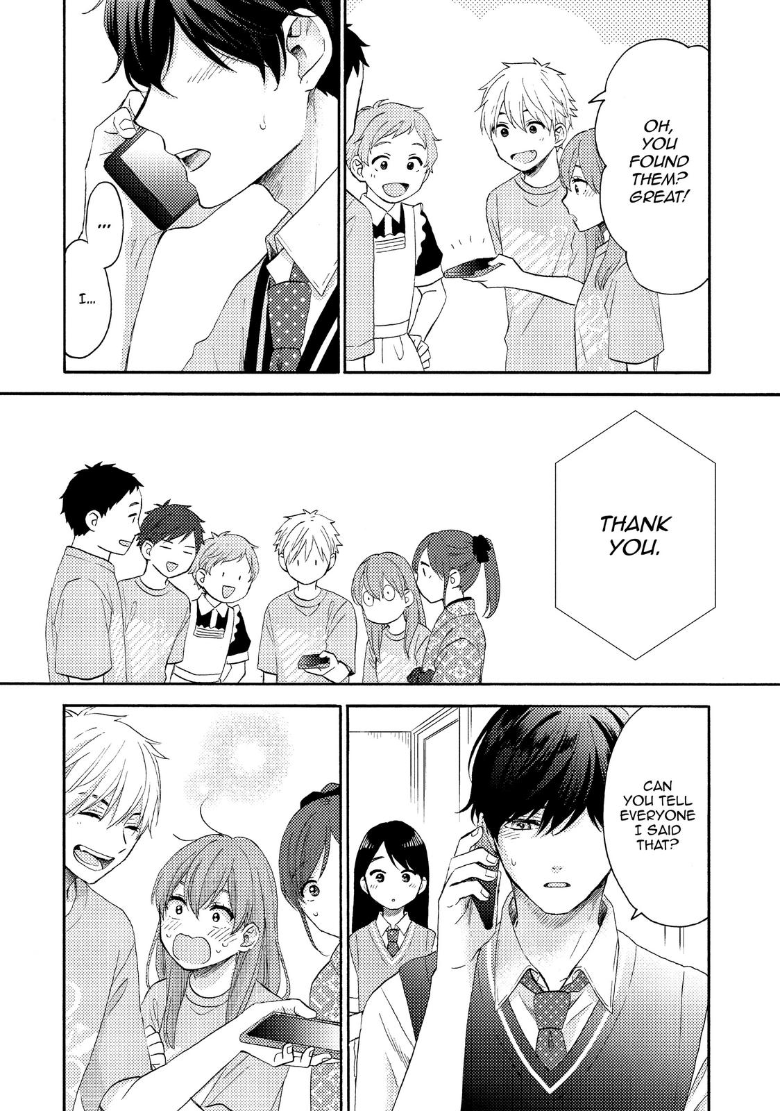 Hananoi-kun to Koi no Yamai chapter 36 page 22