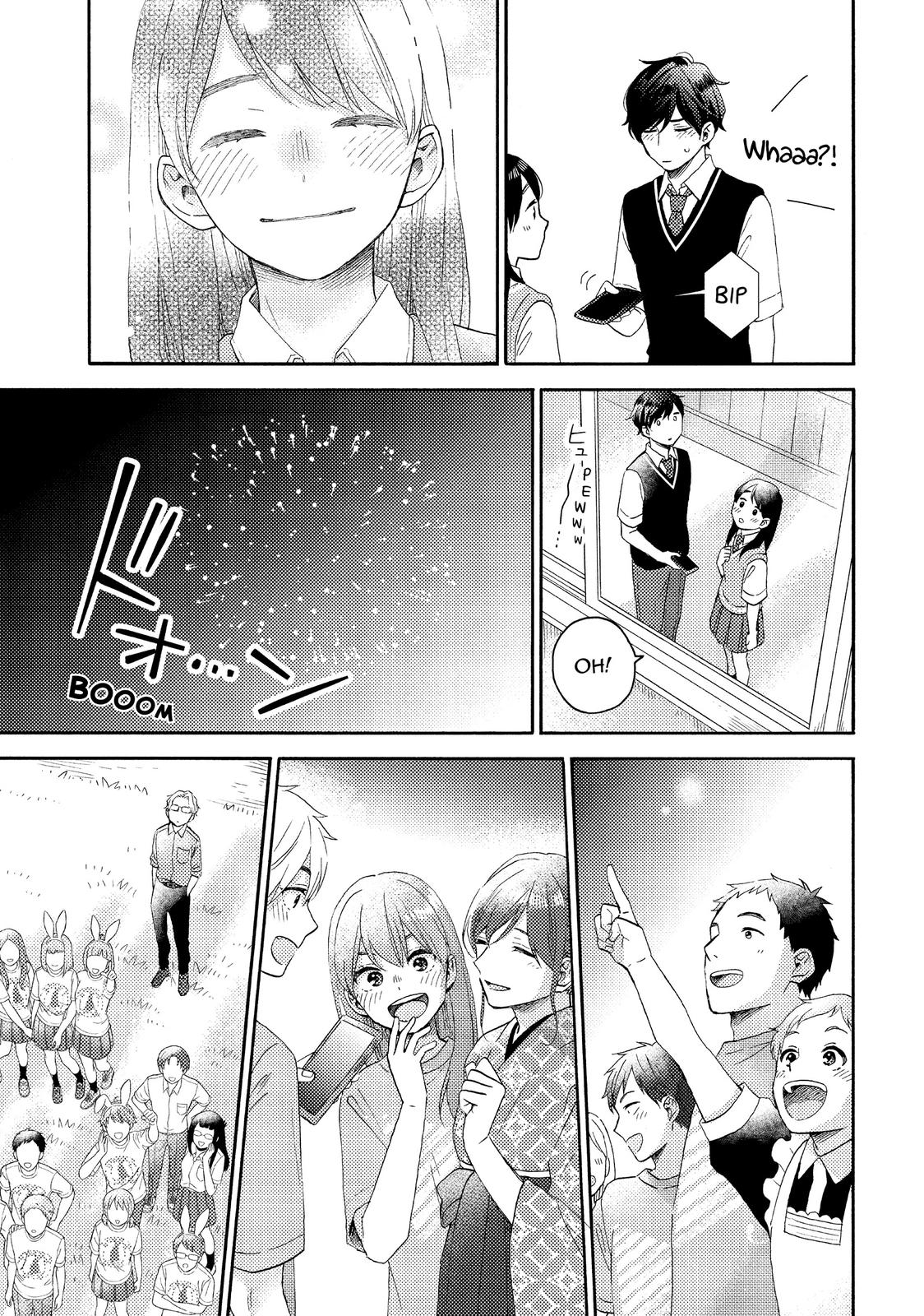 Hananoi-kun to Koi no Yamai chapter 36 page 23