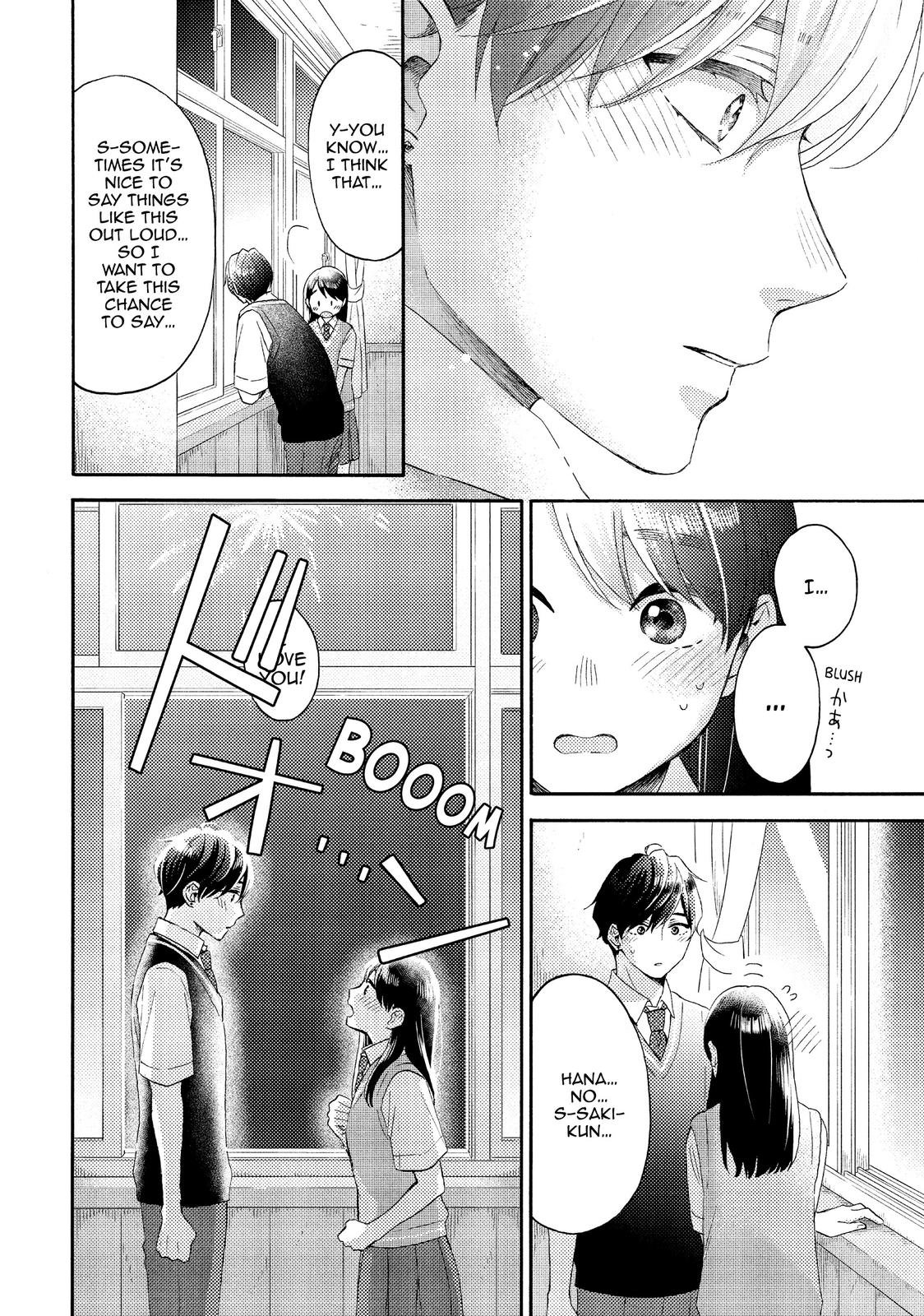 Hananoi-kun to Koi no Yamai chapter 36 page 28