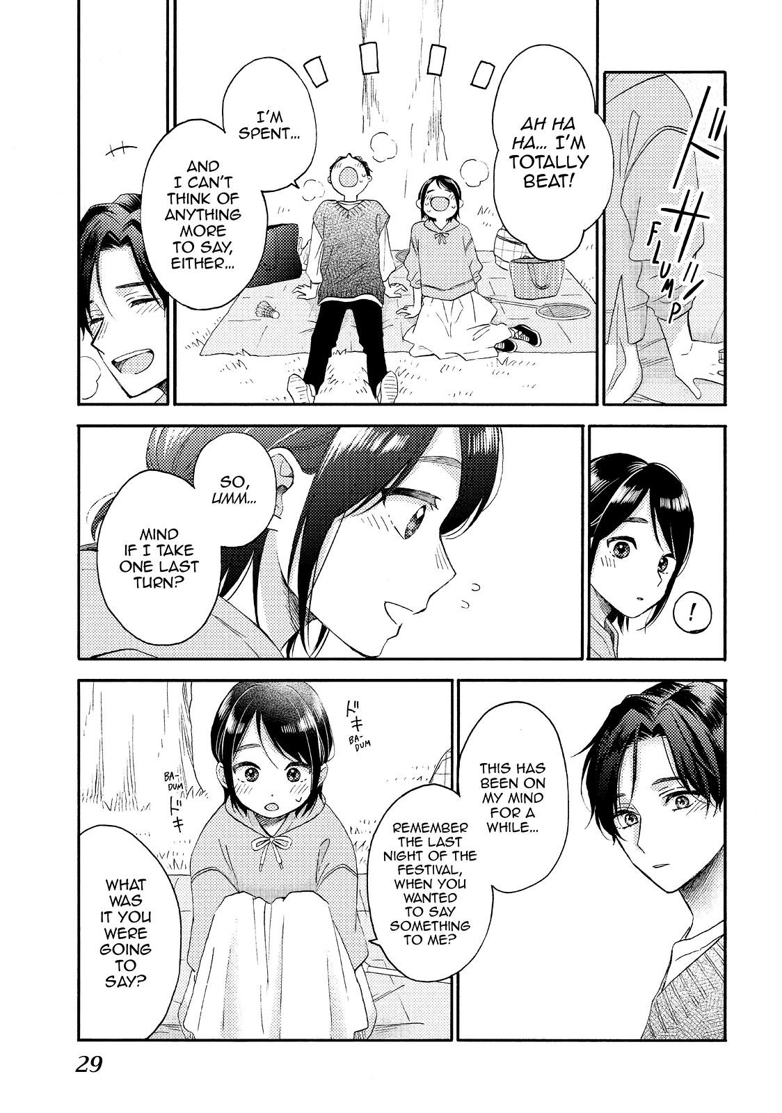 Hananoi-kun to Koi no Yamai chapter 37 page 29