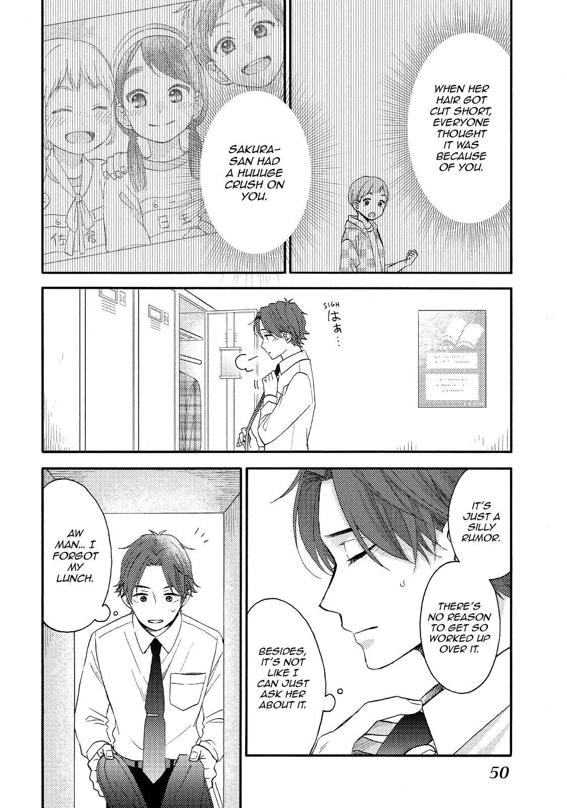 Hananoi-kun to Koi no Yamai chapter 38 page 6