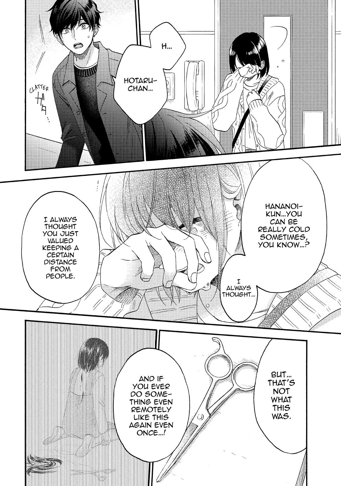 Hananoi-kun to Koi no Yamai chapter 39 page 38