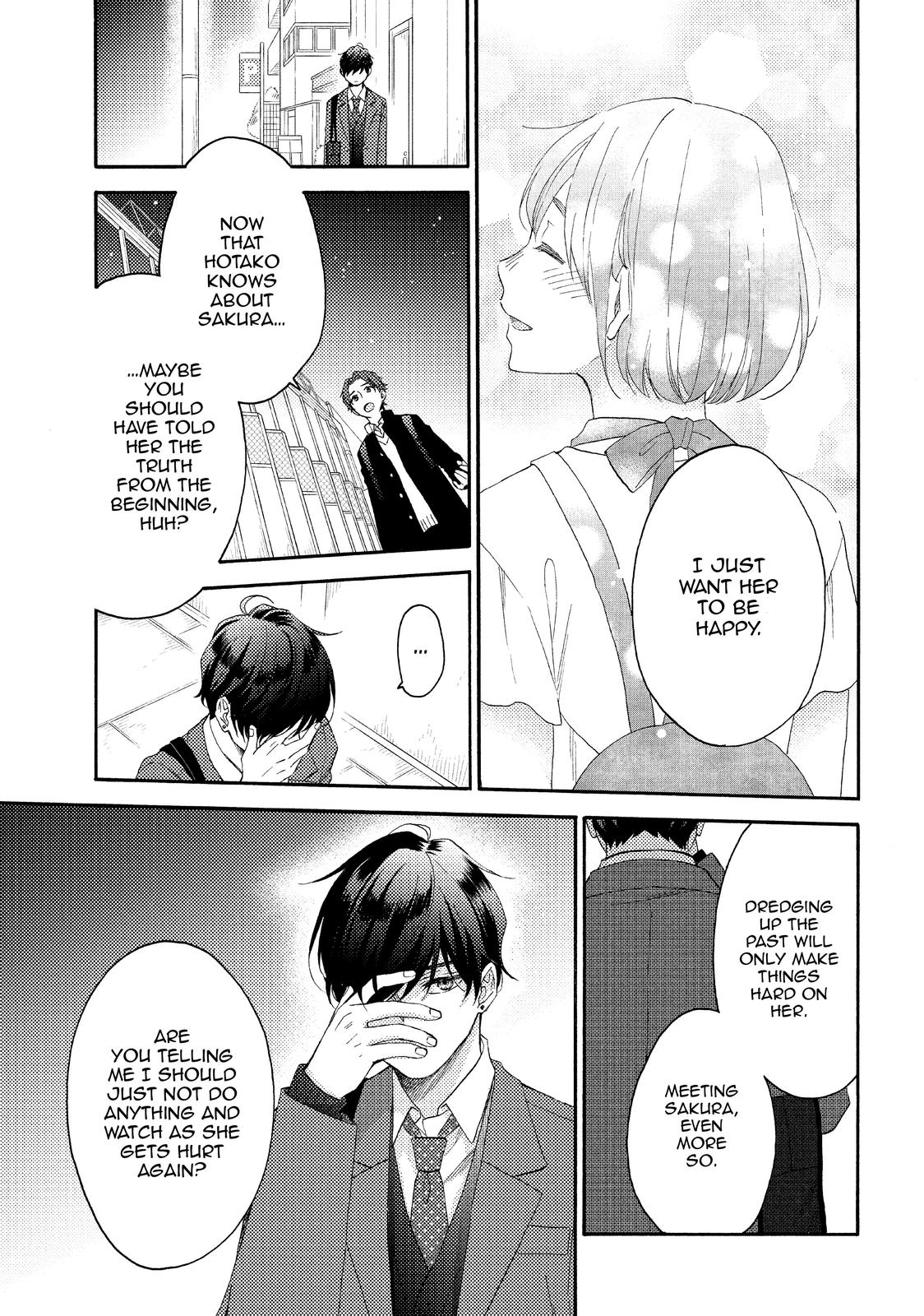 Hananoi-kun to Koi no Yamai chapter 42 page 19