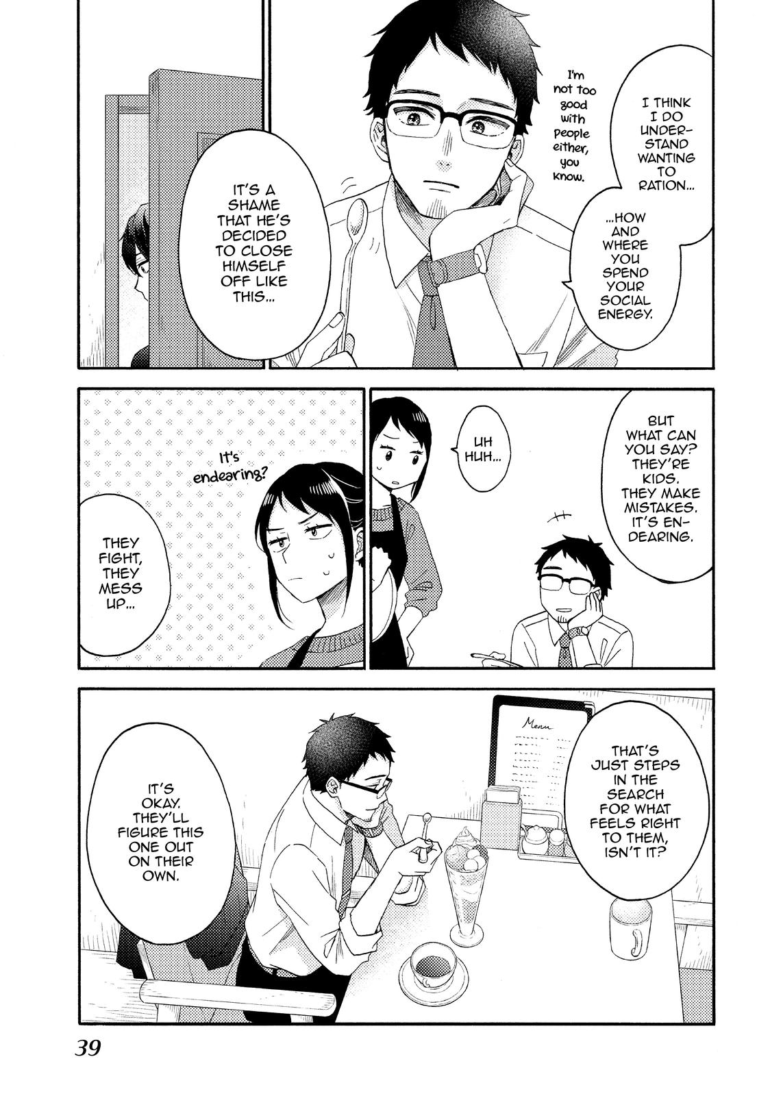 Hananoi-kun to Koi no Yamai chapter 42 page 38