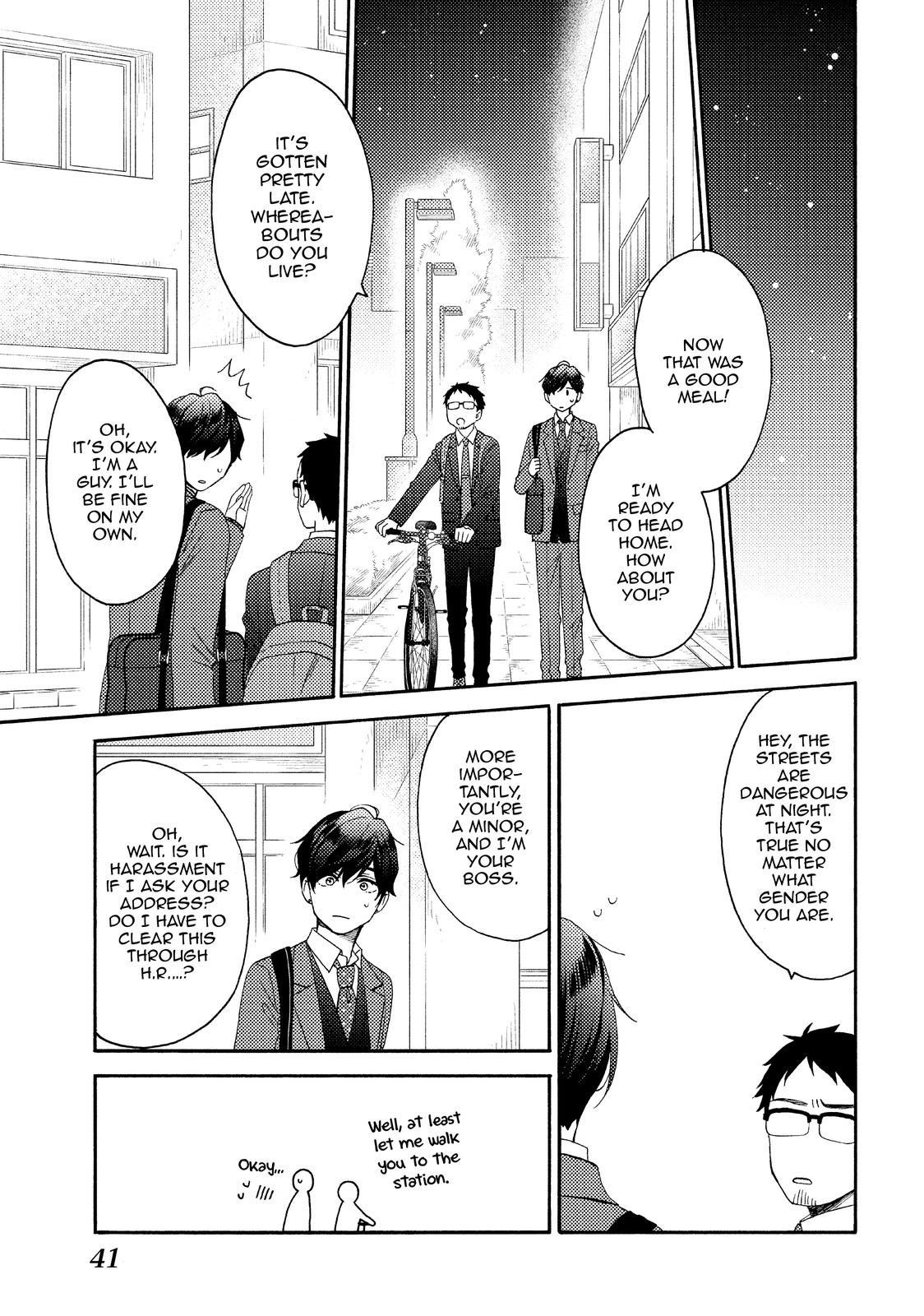 Hananoi-kun to Koi no Yamai chapter 42 page 40