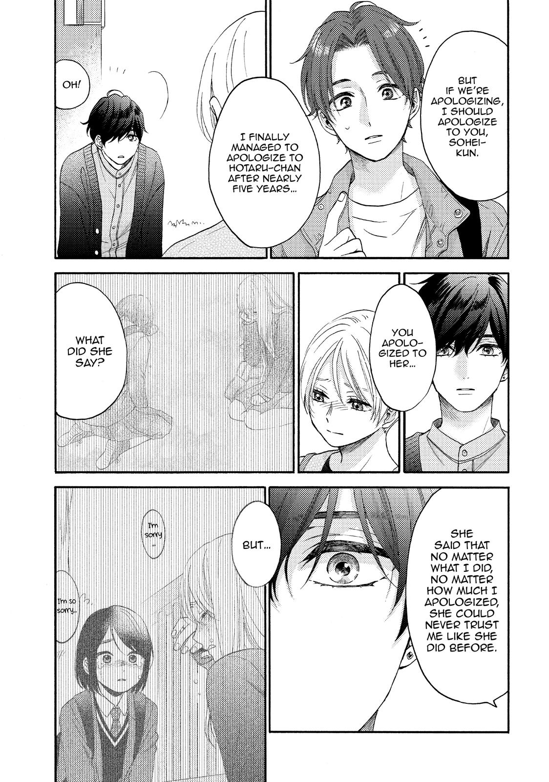 Hananoi-kun to Koi no Yamai chapter 43 page 29