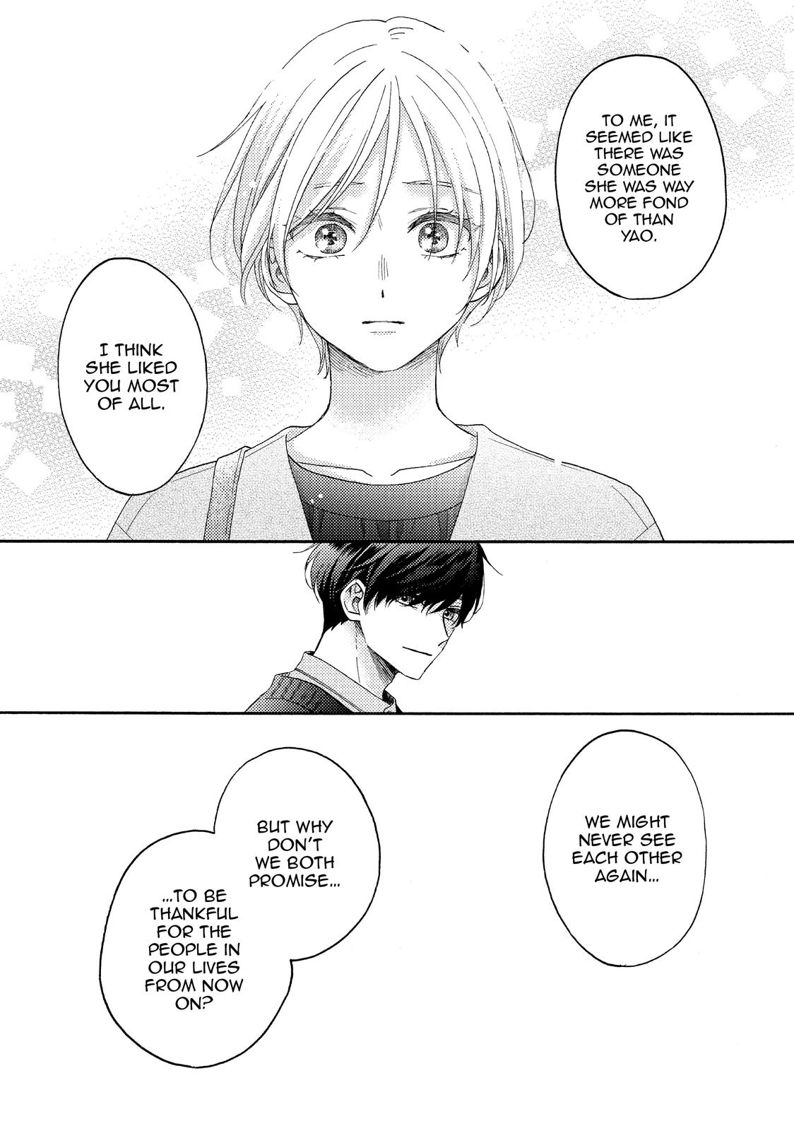 Hananoi-kun to Koi no Yamai chapter 43 page 34