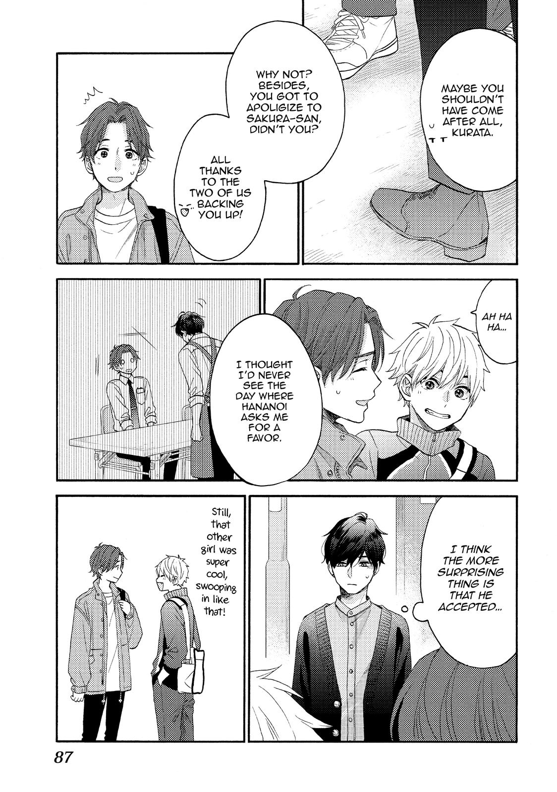 Hananoi-kun to Koi no Yamai chapter 43 page 39