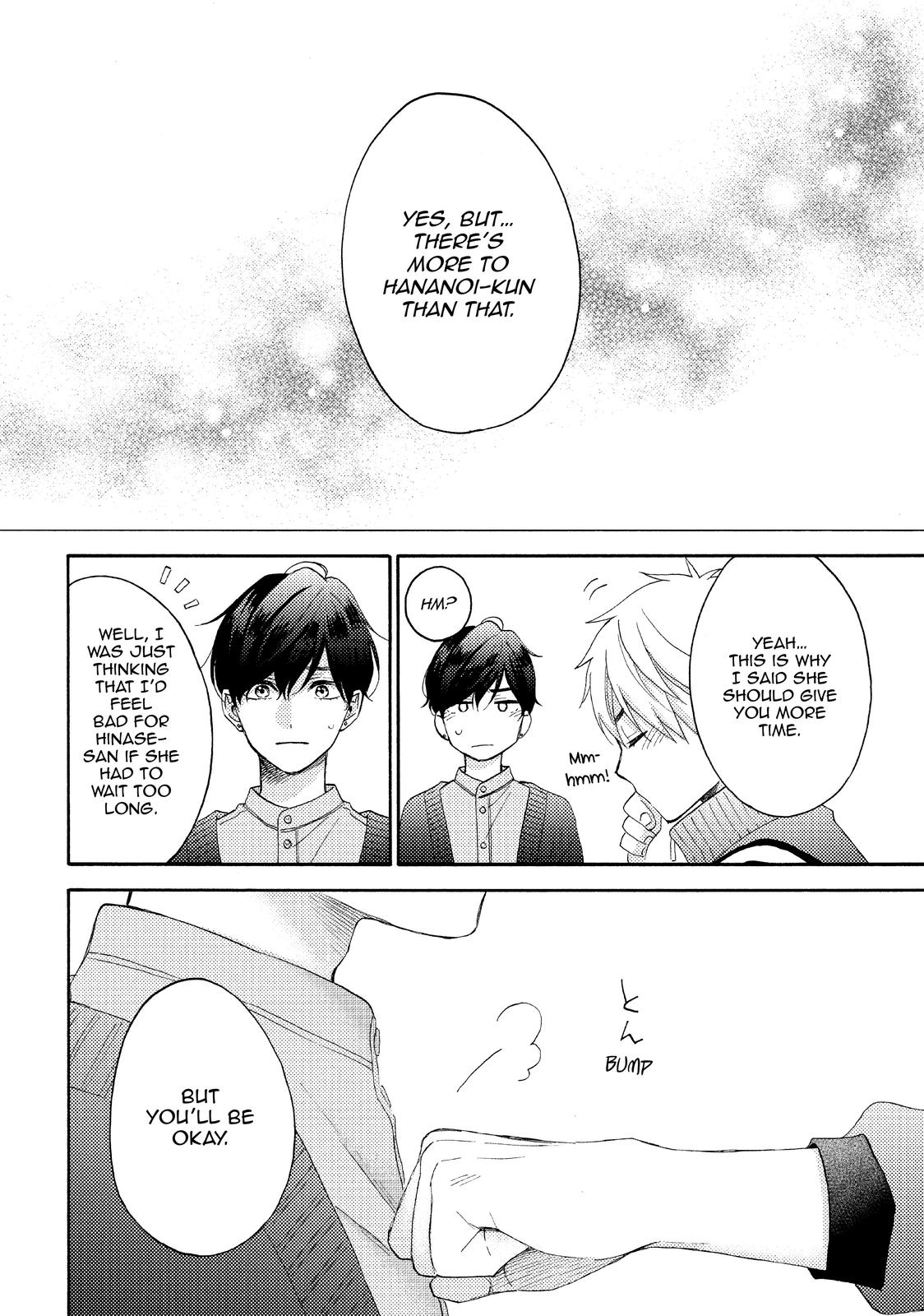 Hananoi-kun to Koi no Yamai chapter 44 page 30