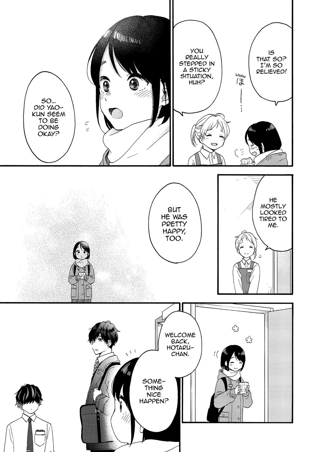 Hananoi-kun to Koi no Yamai chapter 59 page 21