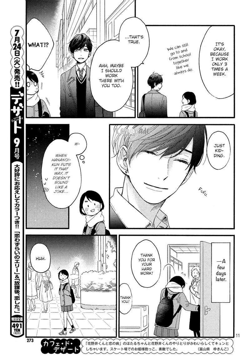 Hananoi-kun to Koi no Yamai chapter 6 page 12