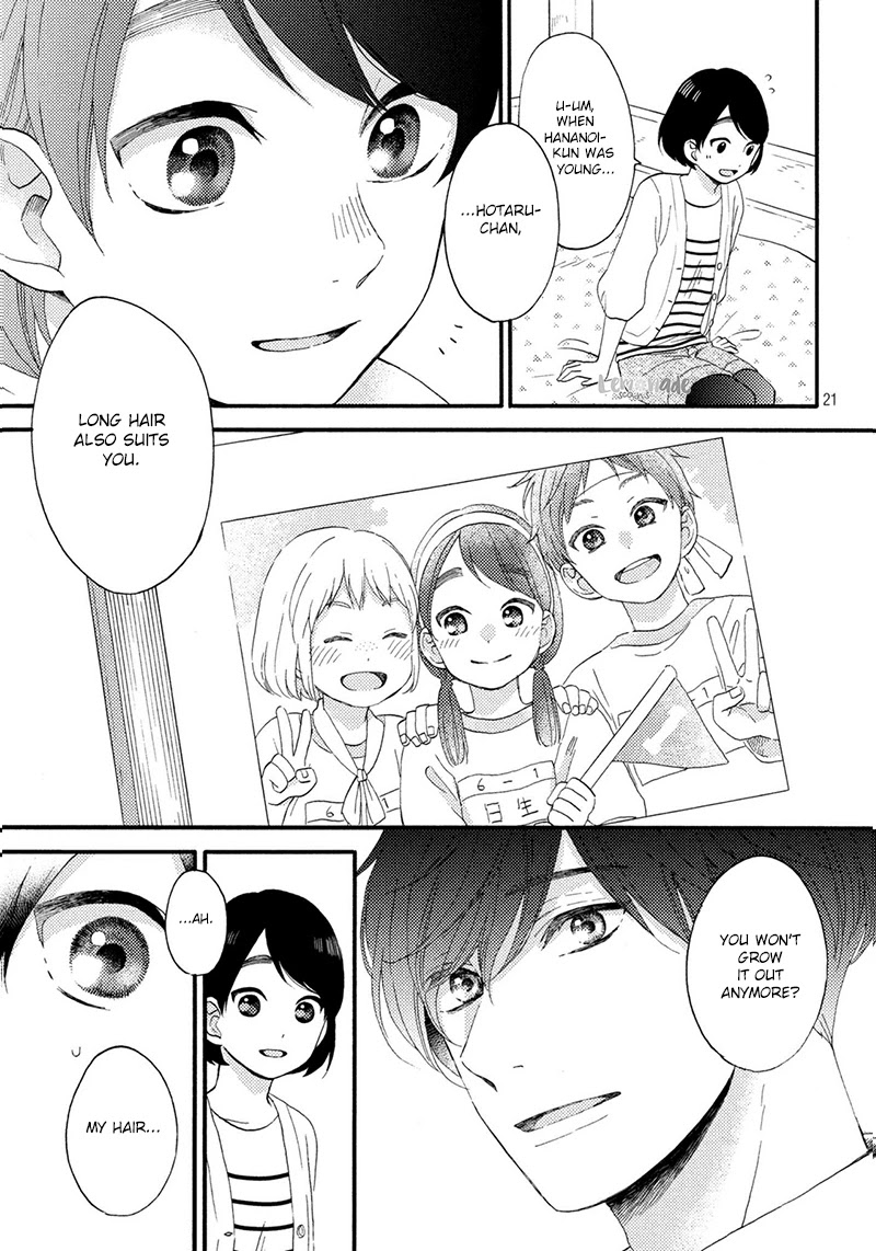 Hananoi-kun to Koi no Yamai chapter 6 page 22