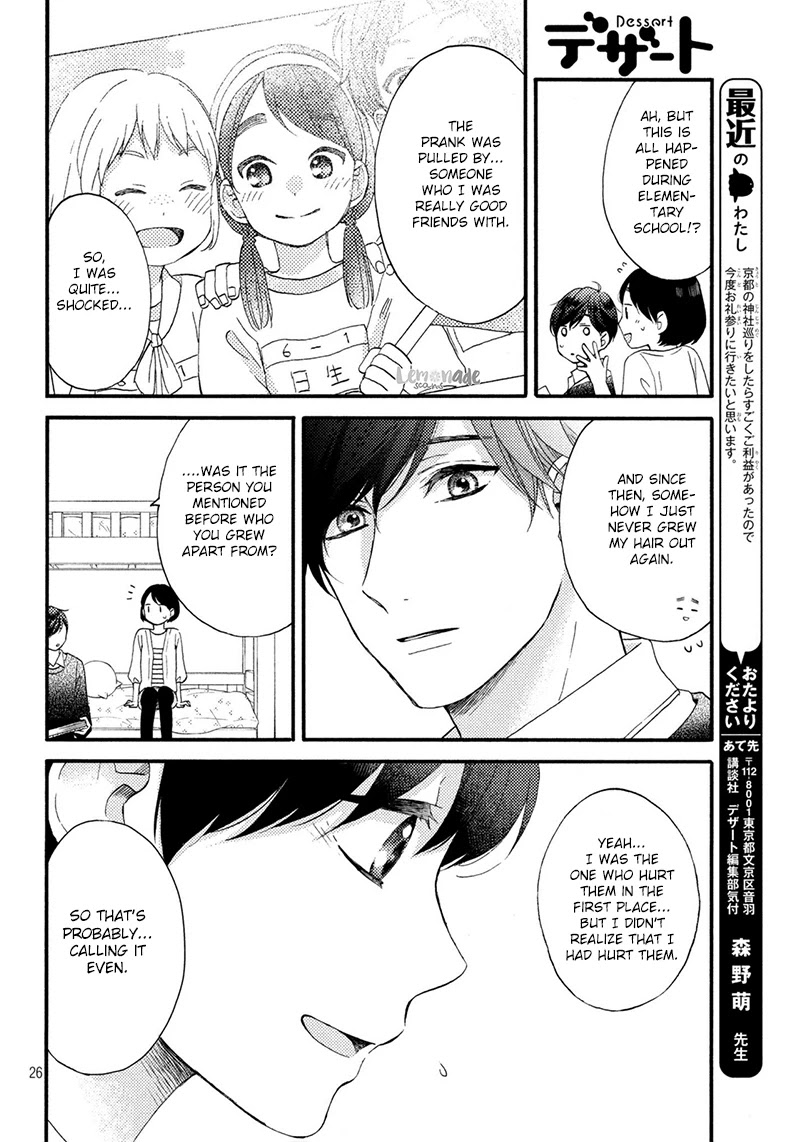 Hananoi-kun to Koi no Yamai chapter 6 page 27