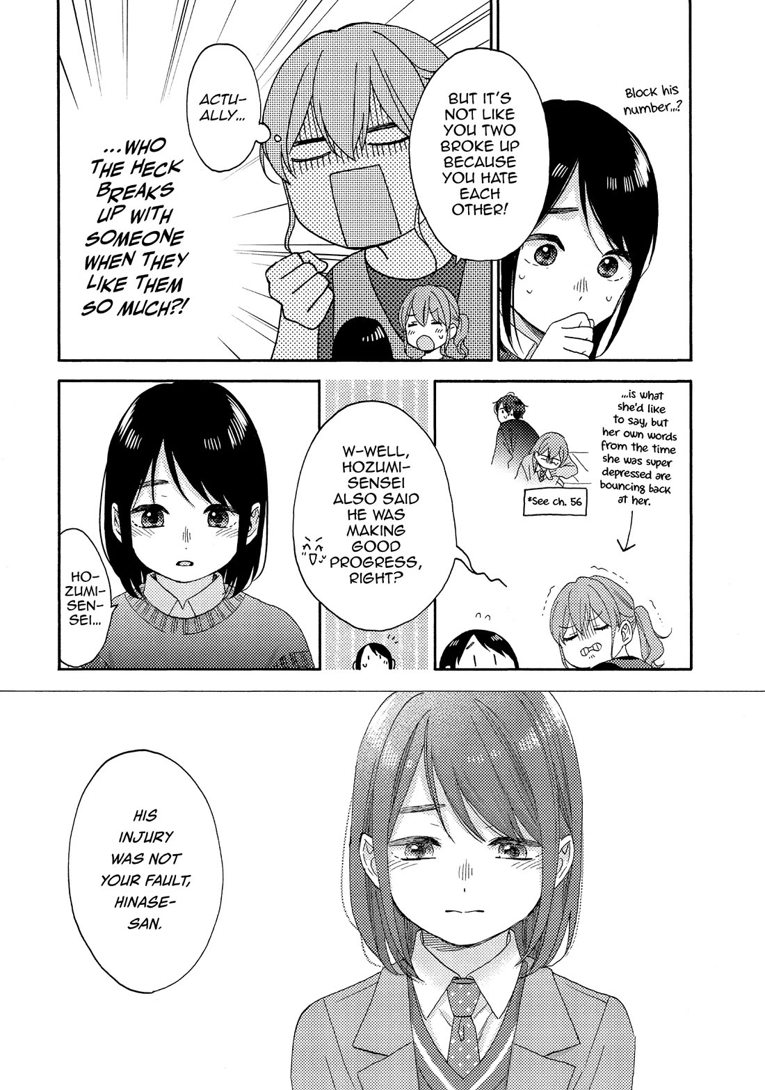 Hananoi-kun to Koi no Yamai chapter 64 page 10