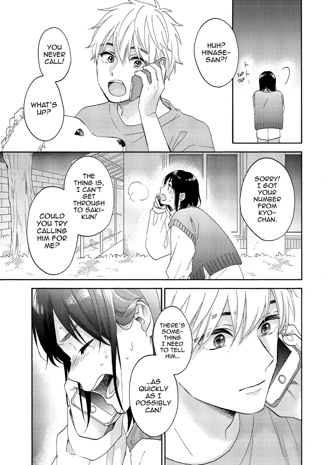 Hananoi-kun to Koi no Yamai chapter 64 page 31