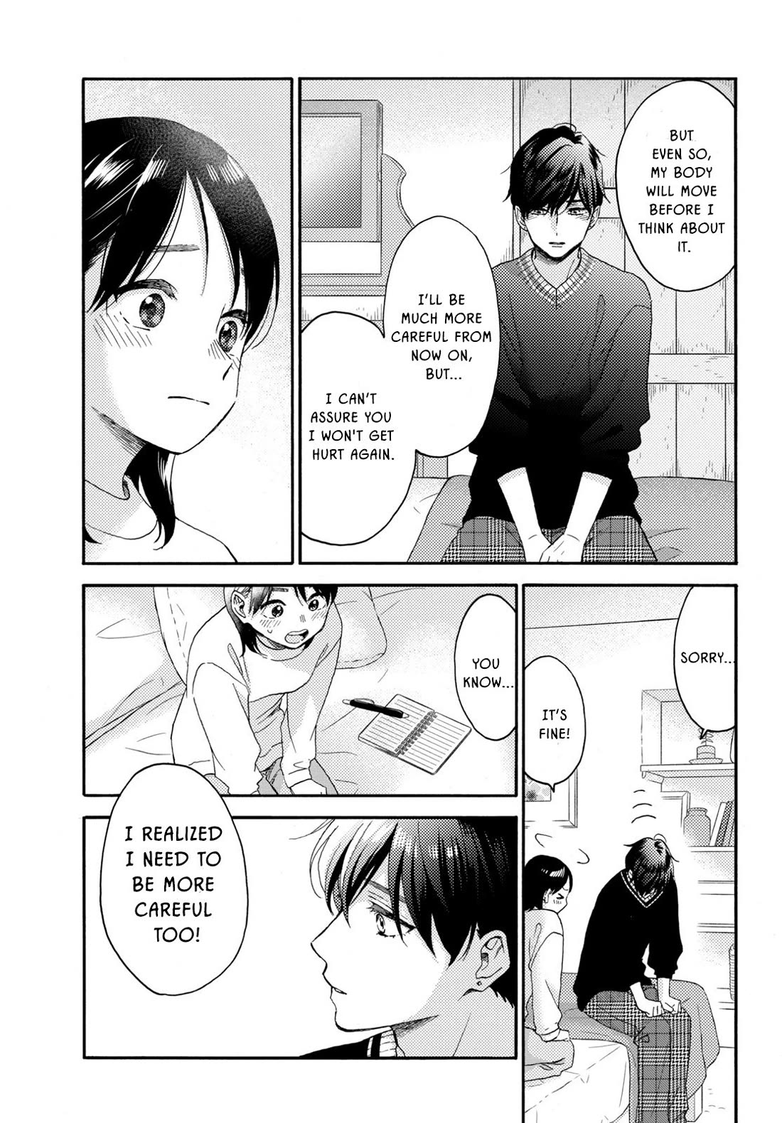 Hananoi-kun to Koi no Yamai chapter 68 page 46