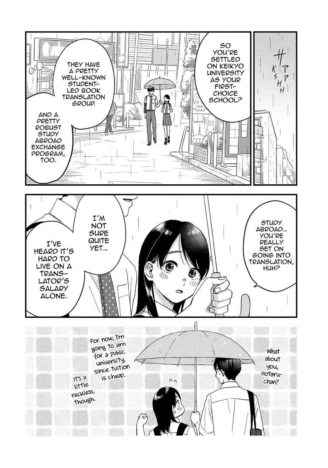 Hananoi-kun to Koi no Yamai chapter 71 page 20