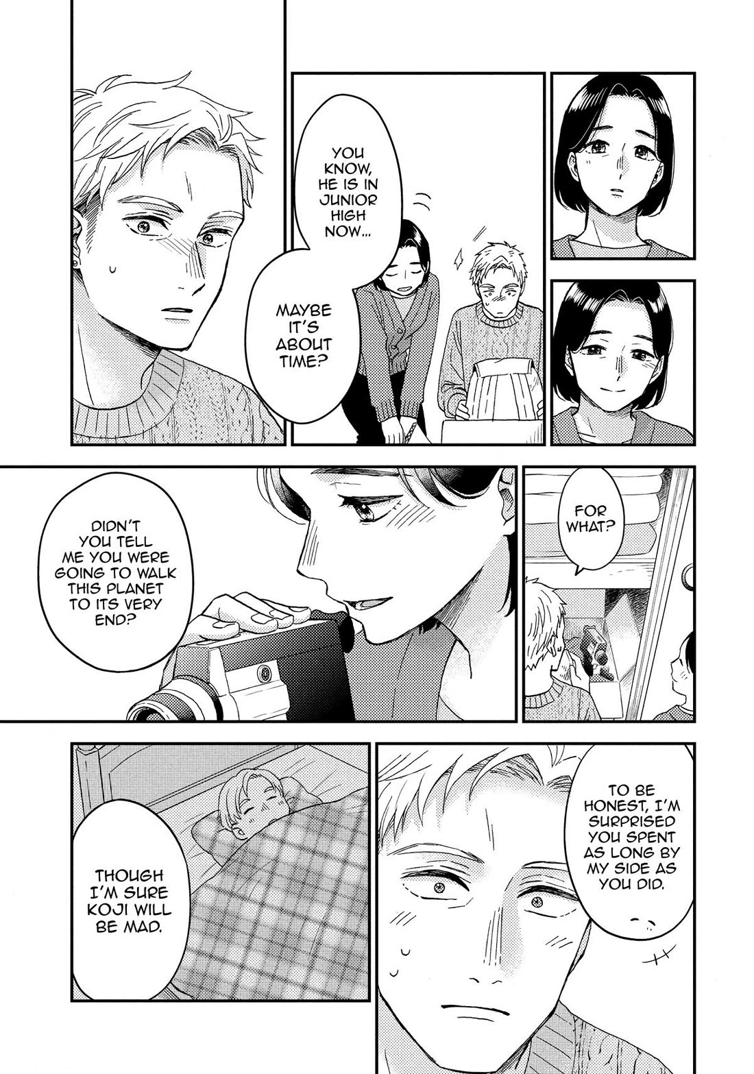 Hananoi-kun to Koi no Yamai chapter 72.5 page 39