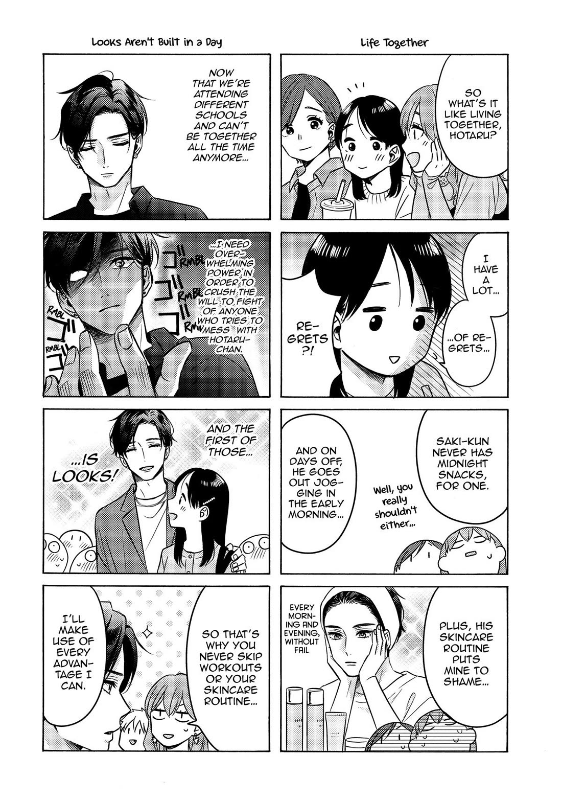 Hananoi-kun to Koi no Yamai chapter 72.5 page 69