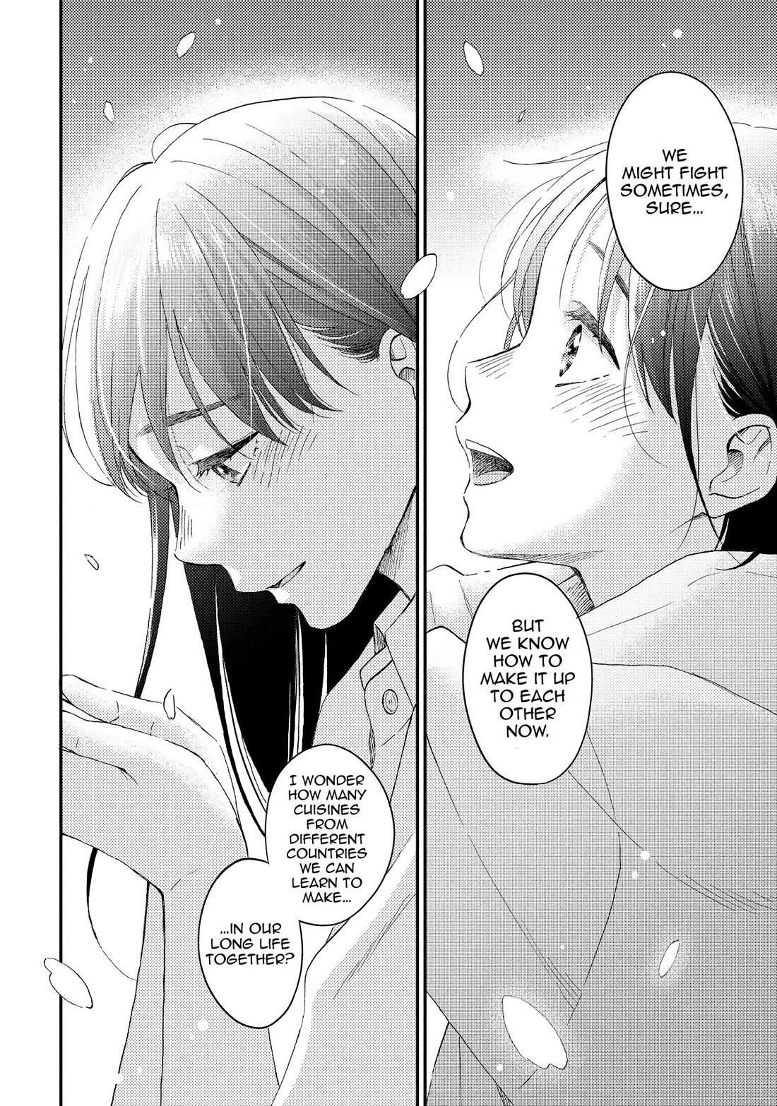 Hananoi-kun to Koi no Yamai chapter 72 page 46