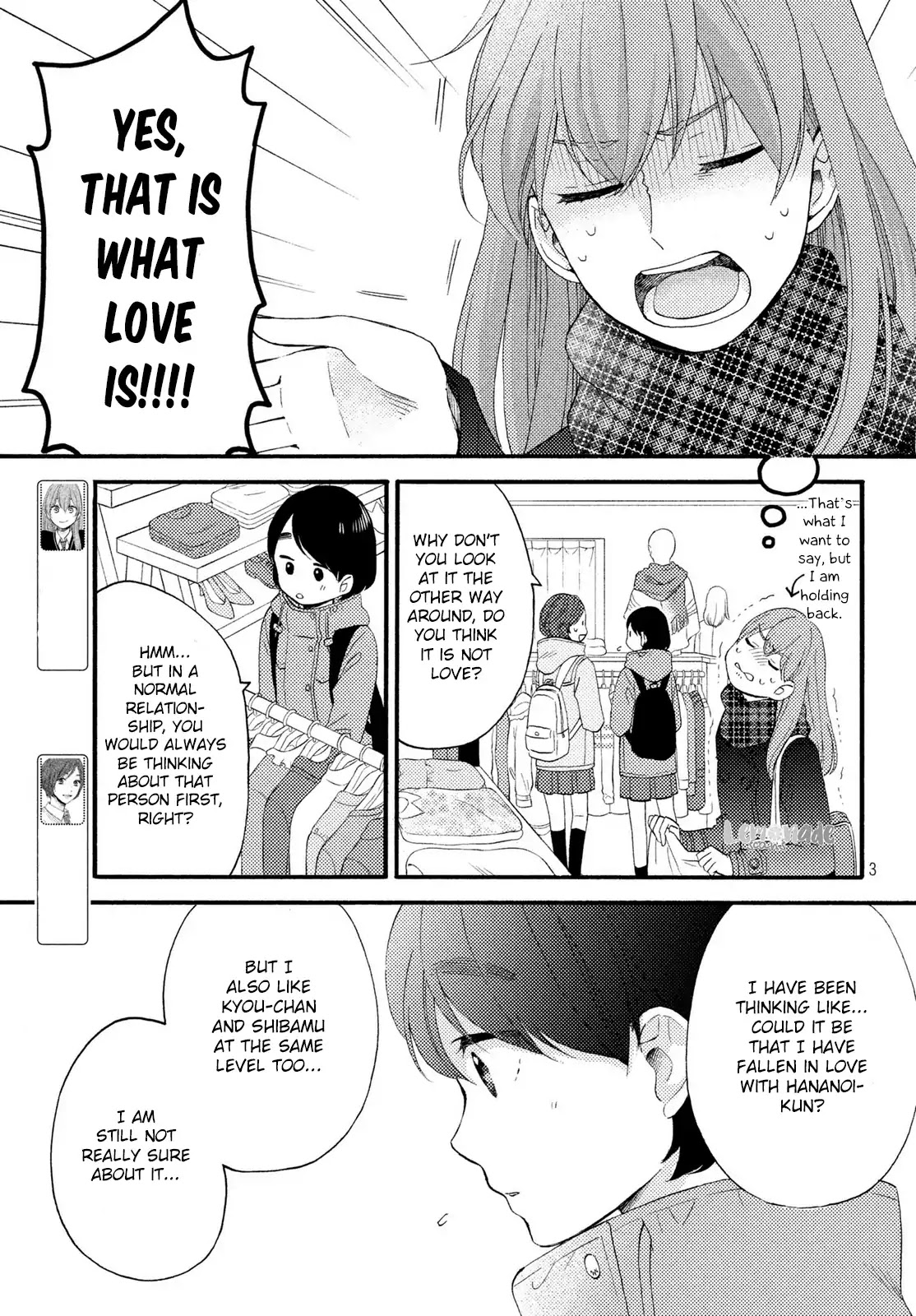 Hananoi-kun to Koi no Yamai chapter 8 page 4