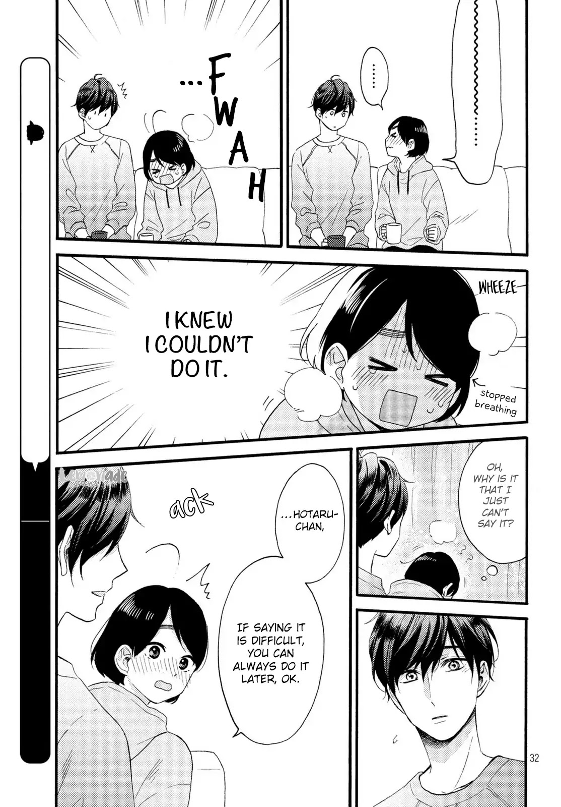 Hananoi-kun to Koi no Yamai chapter 9 page 33