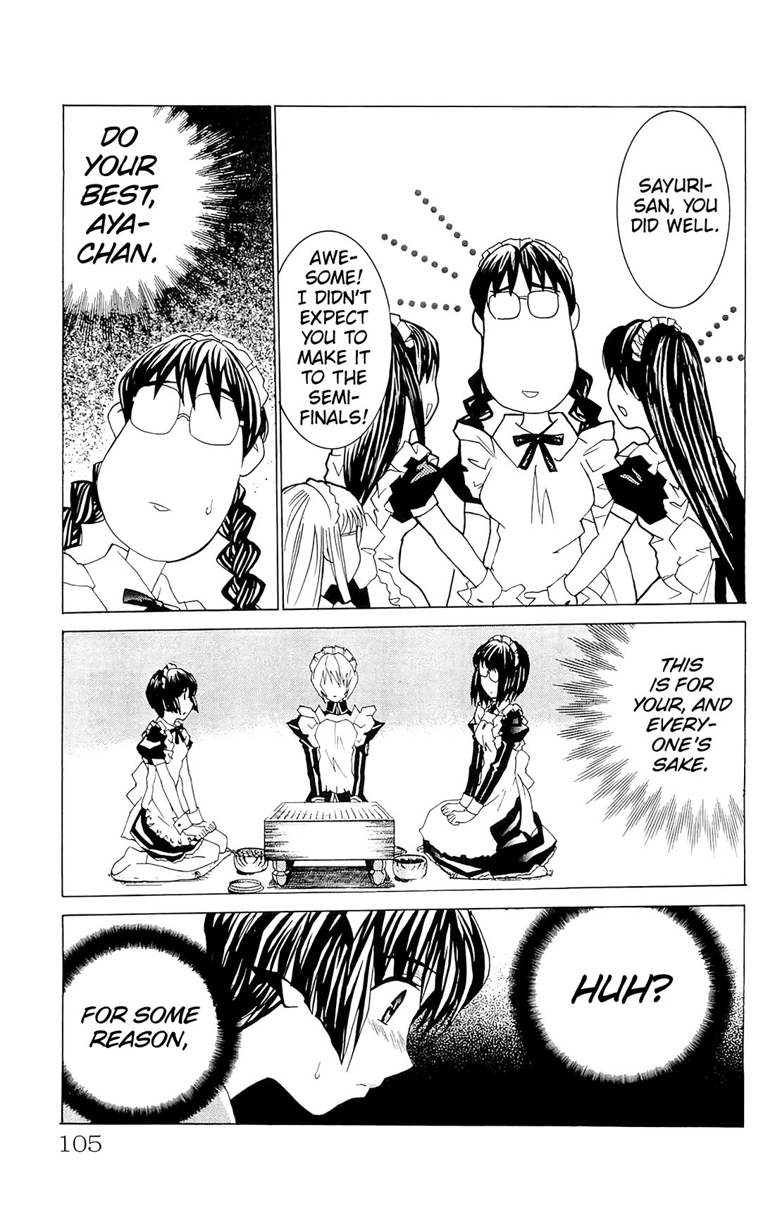 Hanaukyo Maid Tai chapter 69 page 10