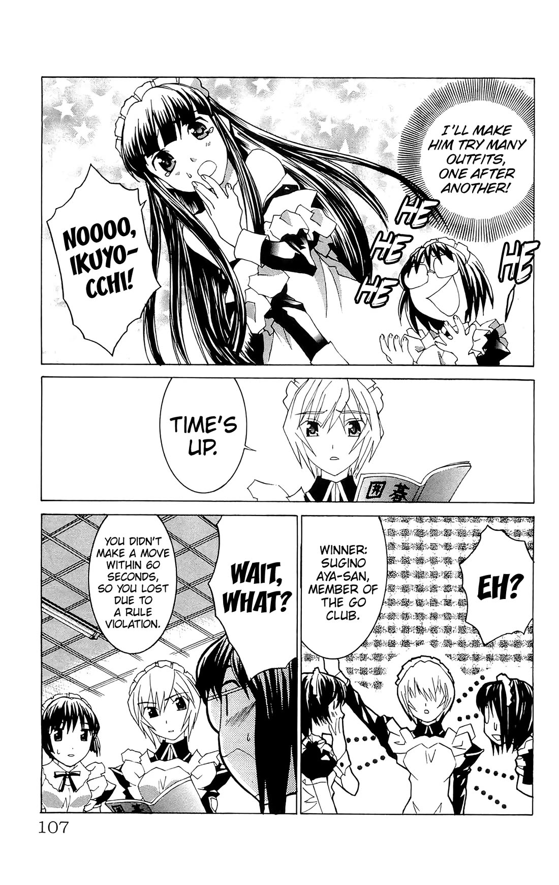 Hanaukyo Maid Tai chapter 69 page 12