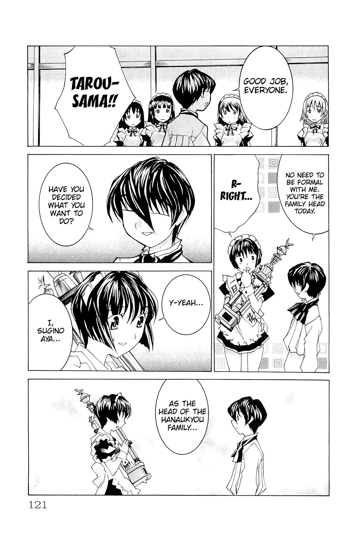 Hanaukyo Maid Tai chapter 69 page 26