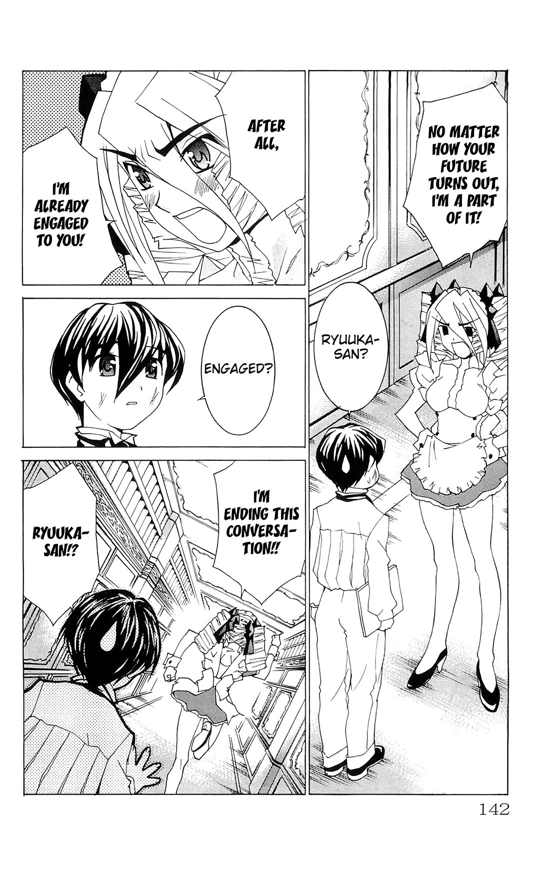 Hanaukyo Maid Tai chapter 70 page 17