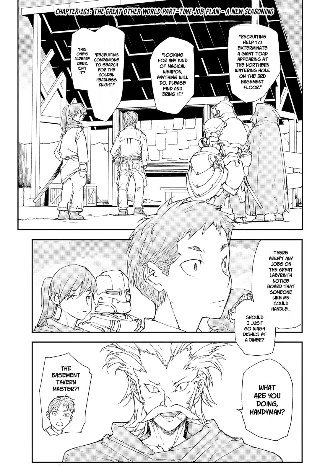 Handyman Saitou In Another World chapter 161 page 1