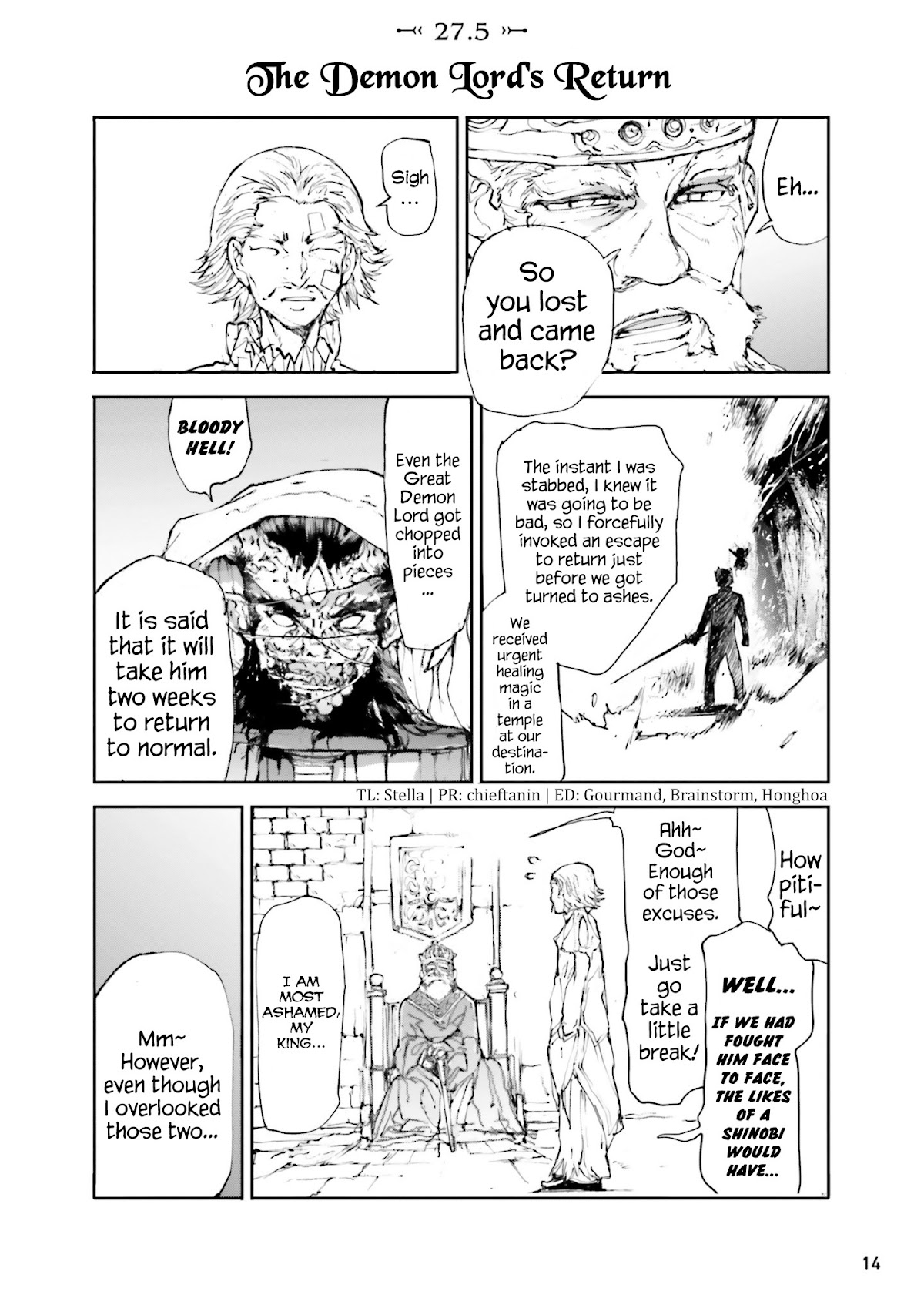 Handyman Saitou In Another World chapter 27.5 page 1