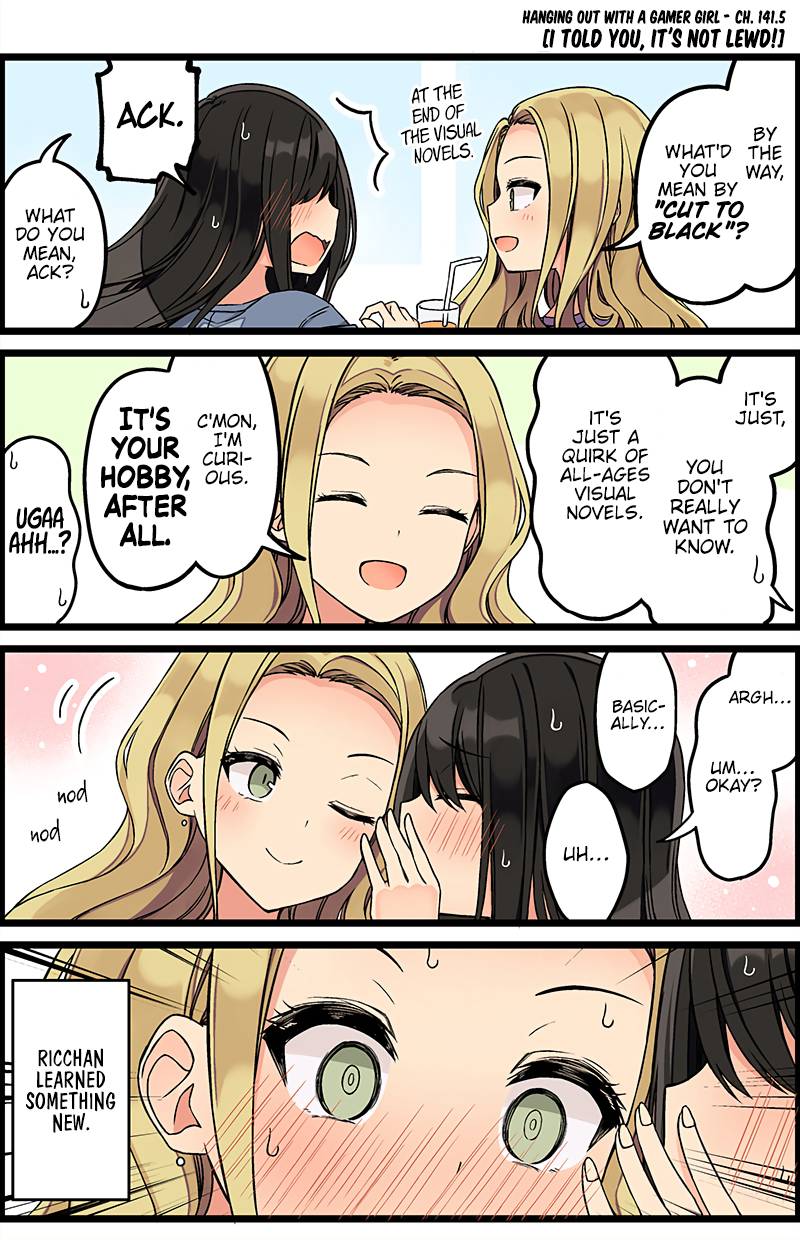 Hanging Out with a Gamer Girl chapter 141.5 page 1