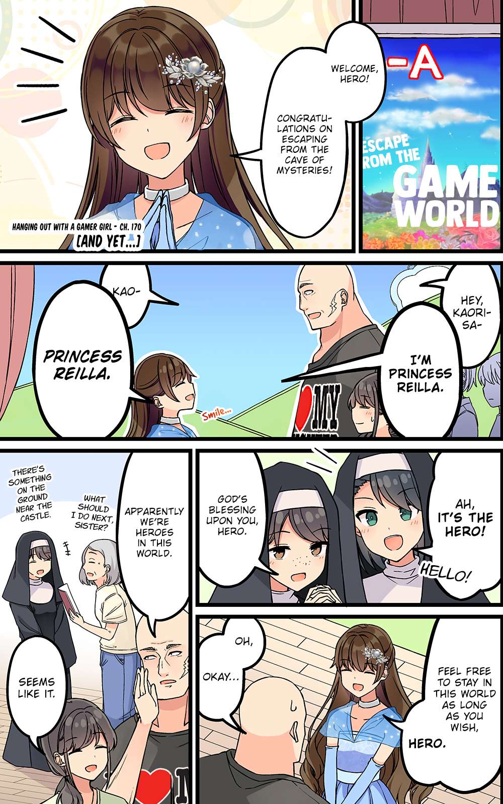 Hanging Out with a Gamer Girl chapter 170 page 1