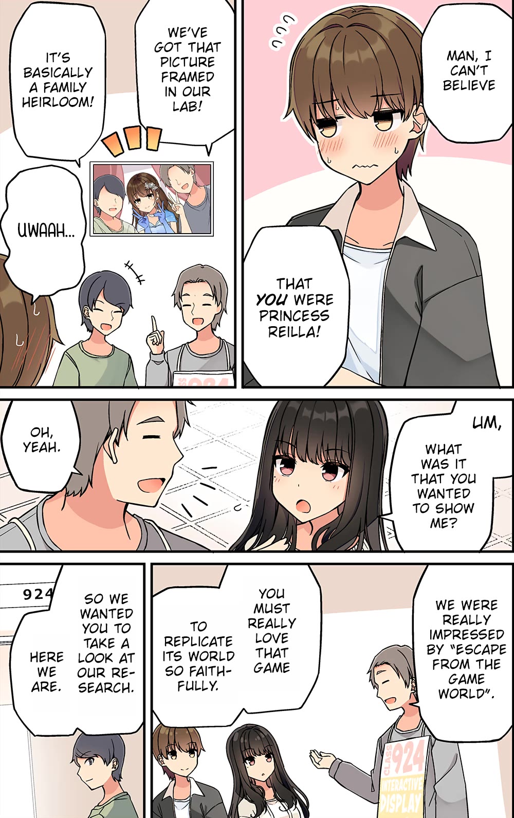 Hanging Out with a Gamer Girl chapter 208 page 1