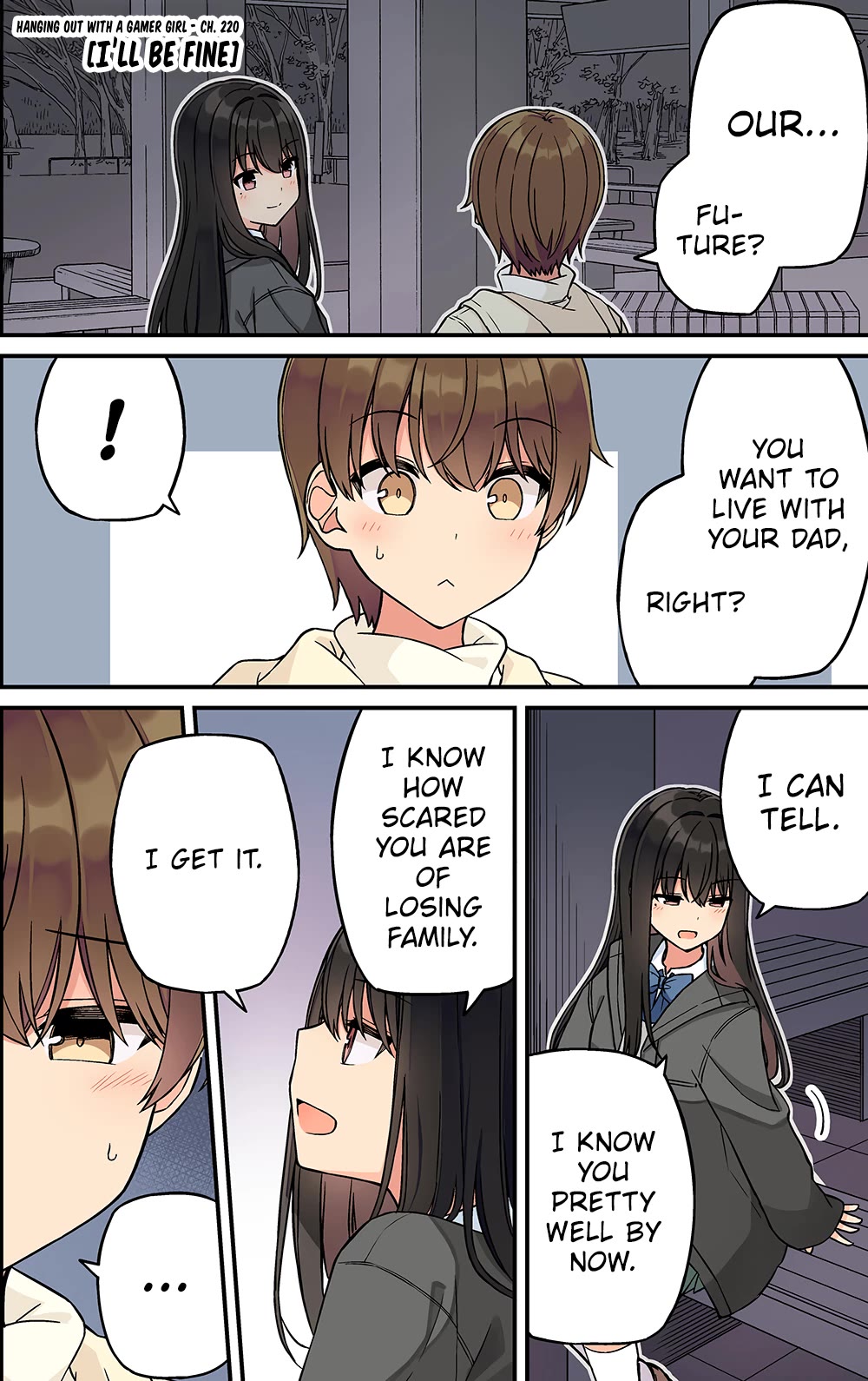 Hanging Out with a Gamer Girl chapter 220 page 1