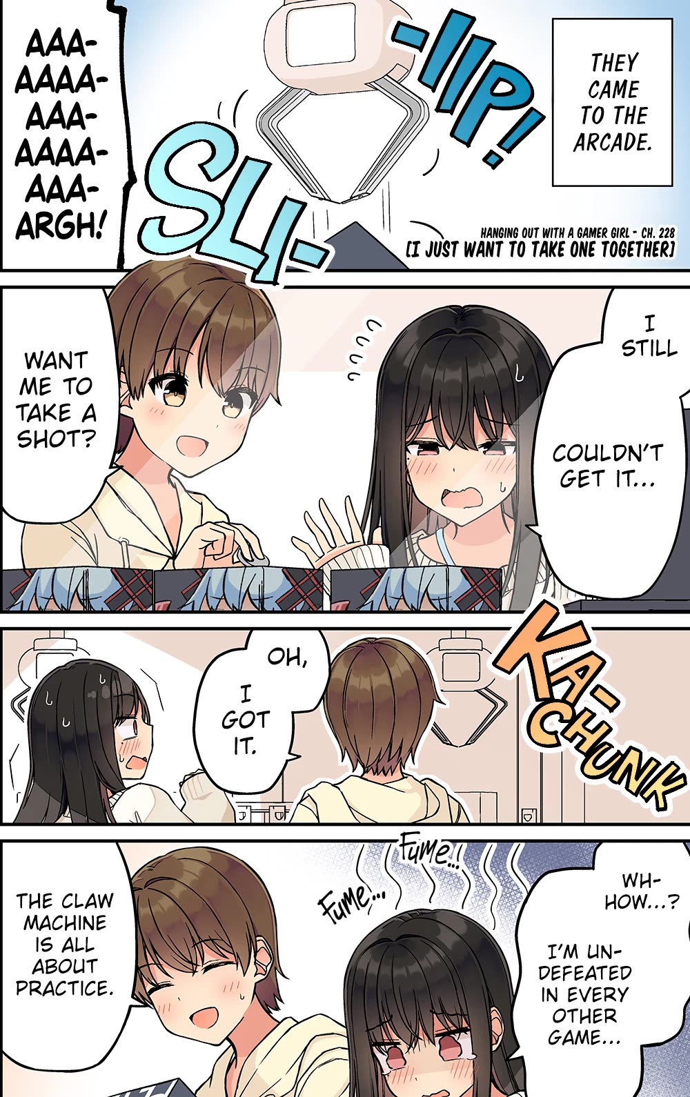 Hanging Out with a Gamer Girl chapter 228 page 1