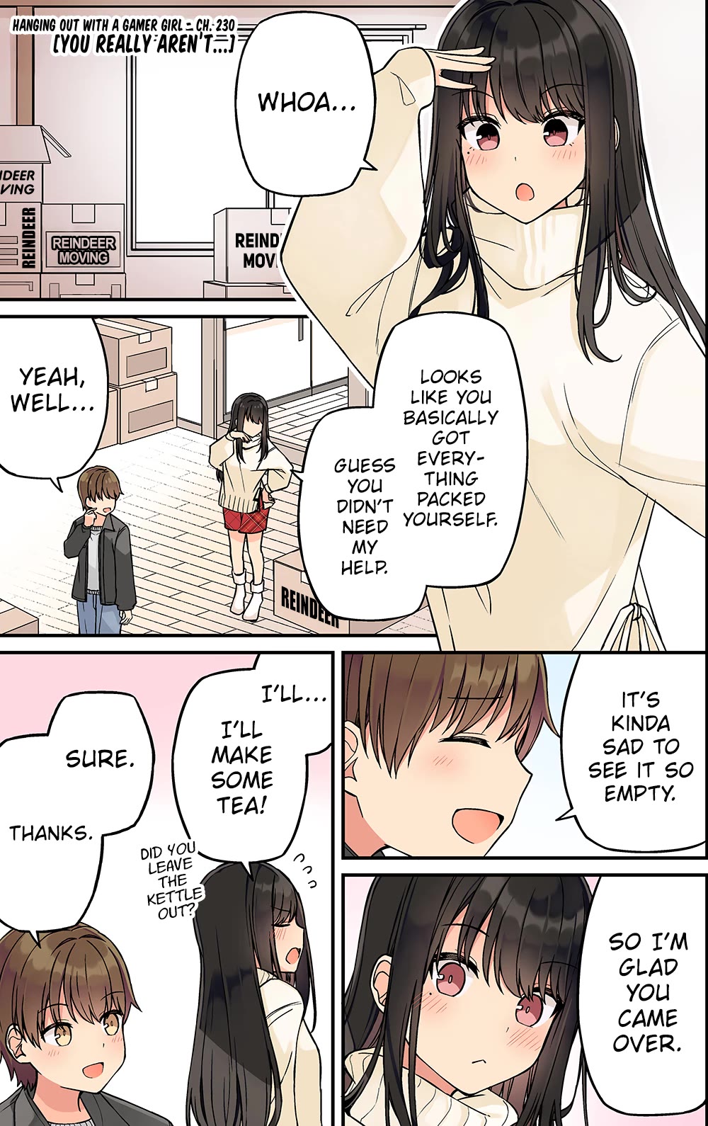 Hanging Out with a Gamer Girl chapter 230 page 1