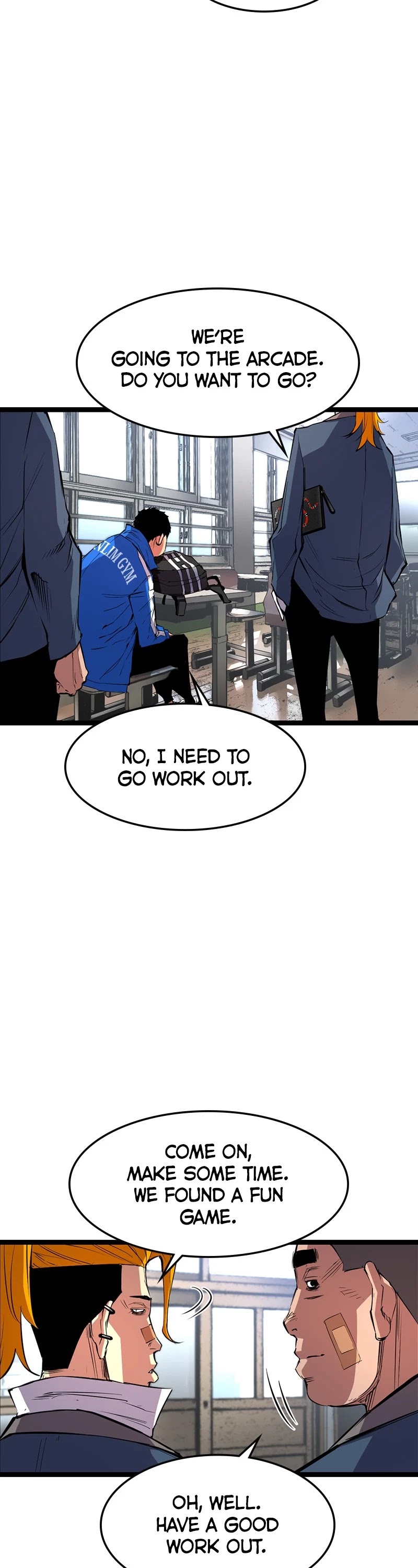 Hanlim Gym chapter 55 page 38