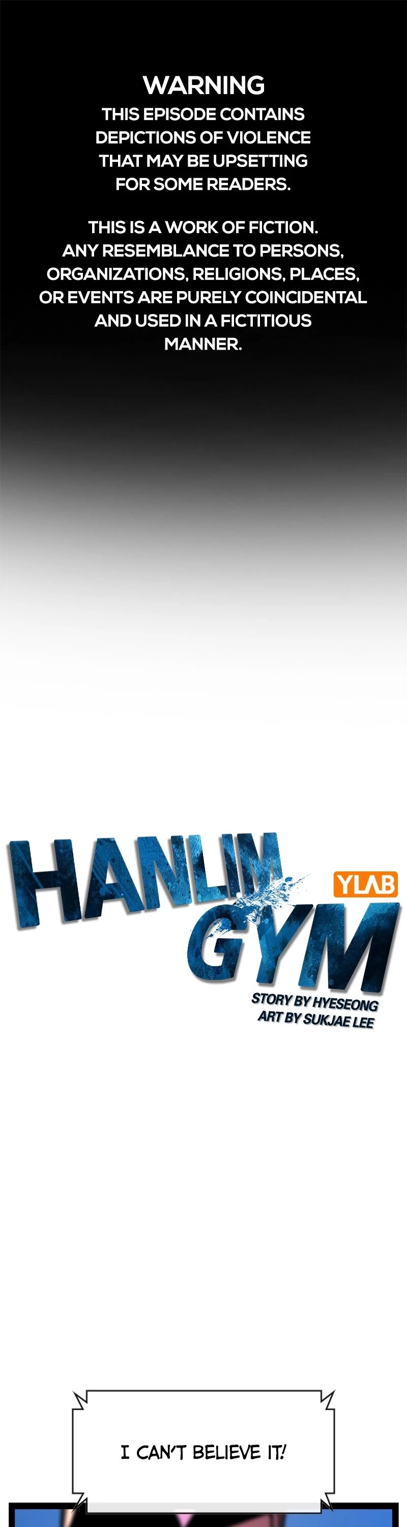 Hanlim Gym chapter 126 page 1