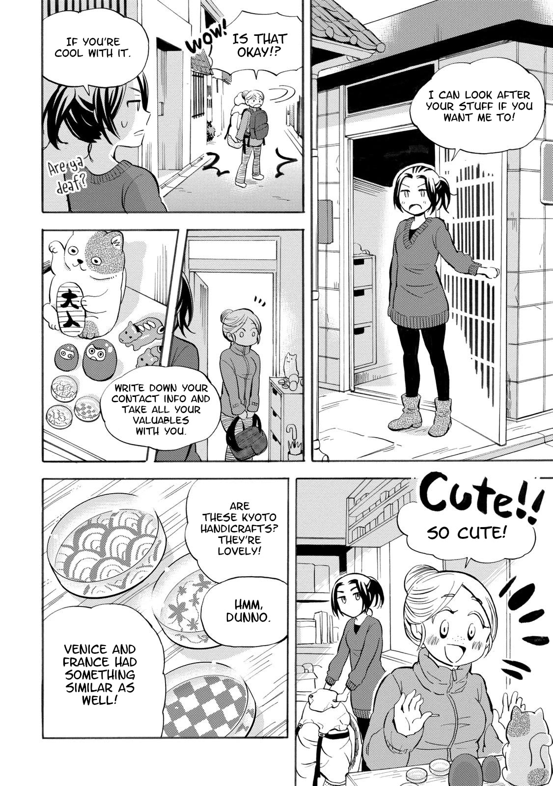 Hannari Girori no Yoriko-san chapter 28 page 9