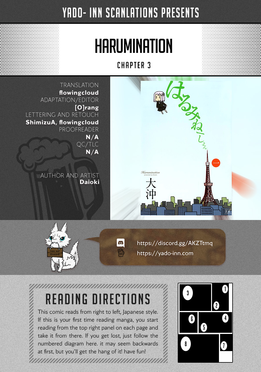 Harumination chapter 3 page 1