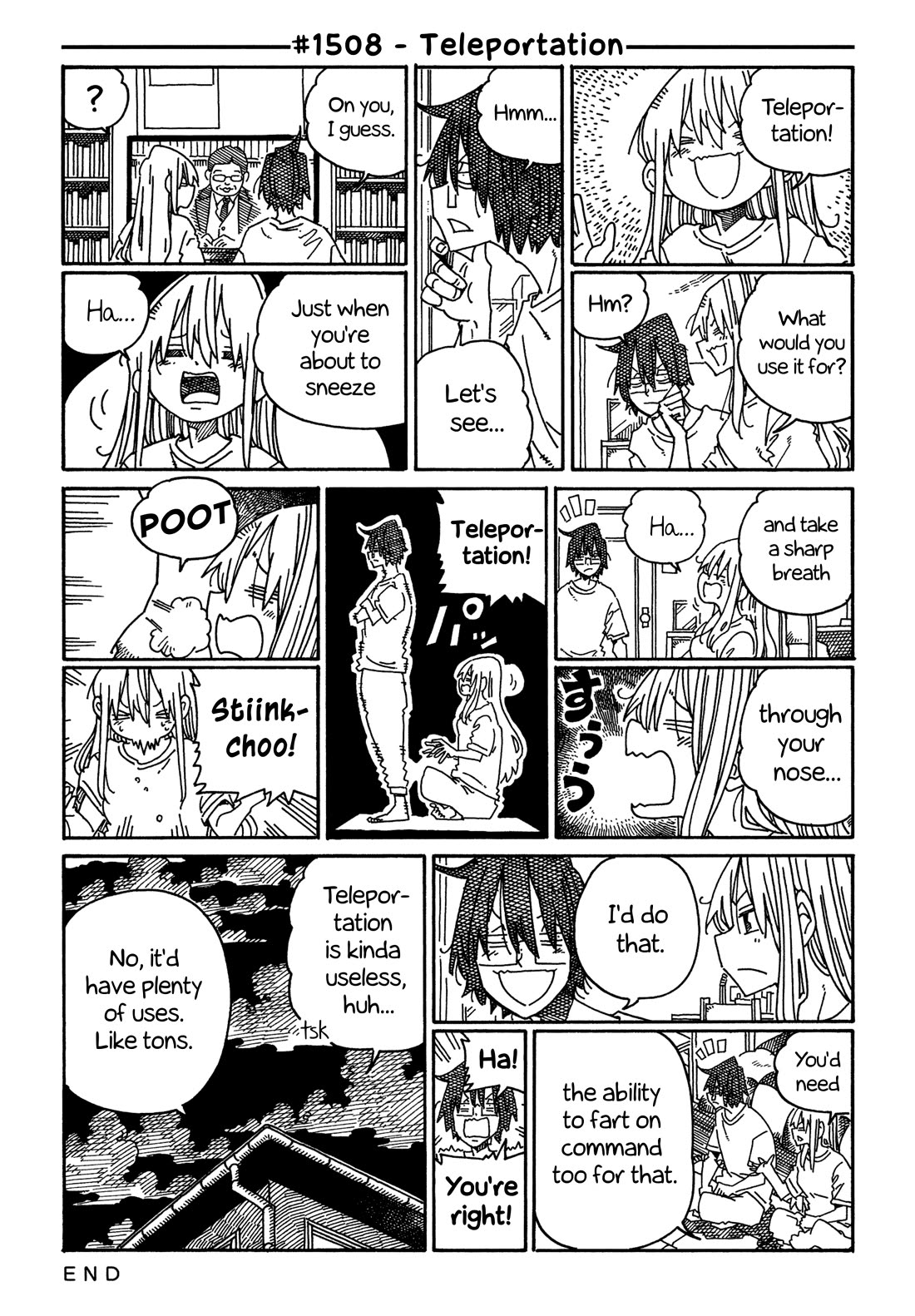 Hatarakanai Futari (The Jobless Siblings) chapter 1508 page 1