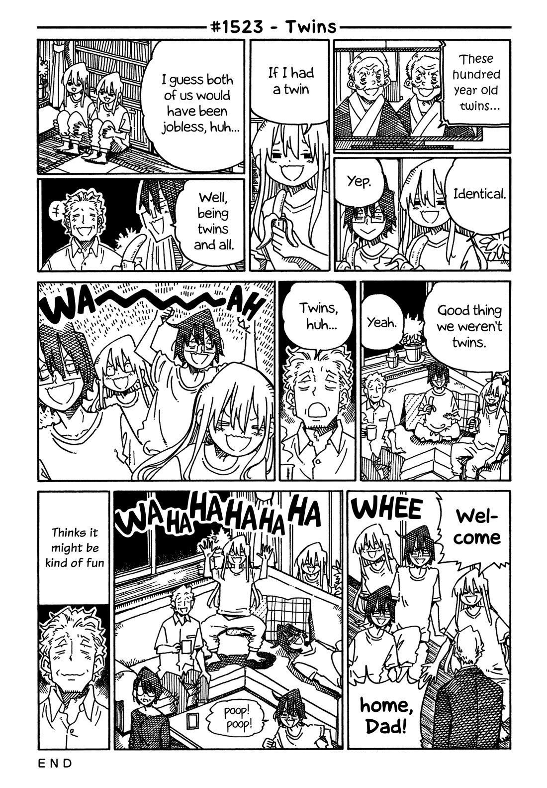 Hatarakanai Futari (The Jobless Siblings) chapter 1523 page 1