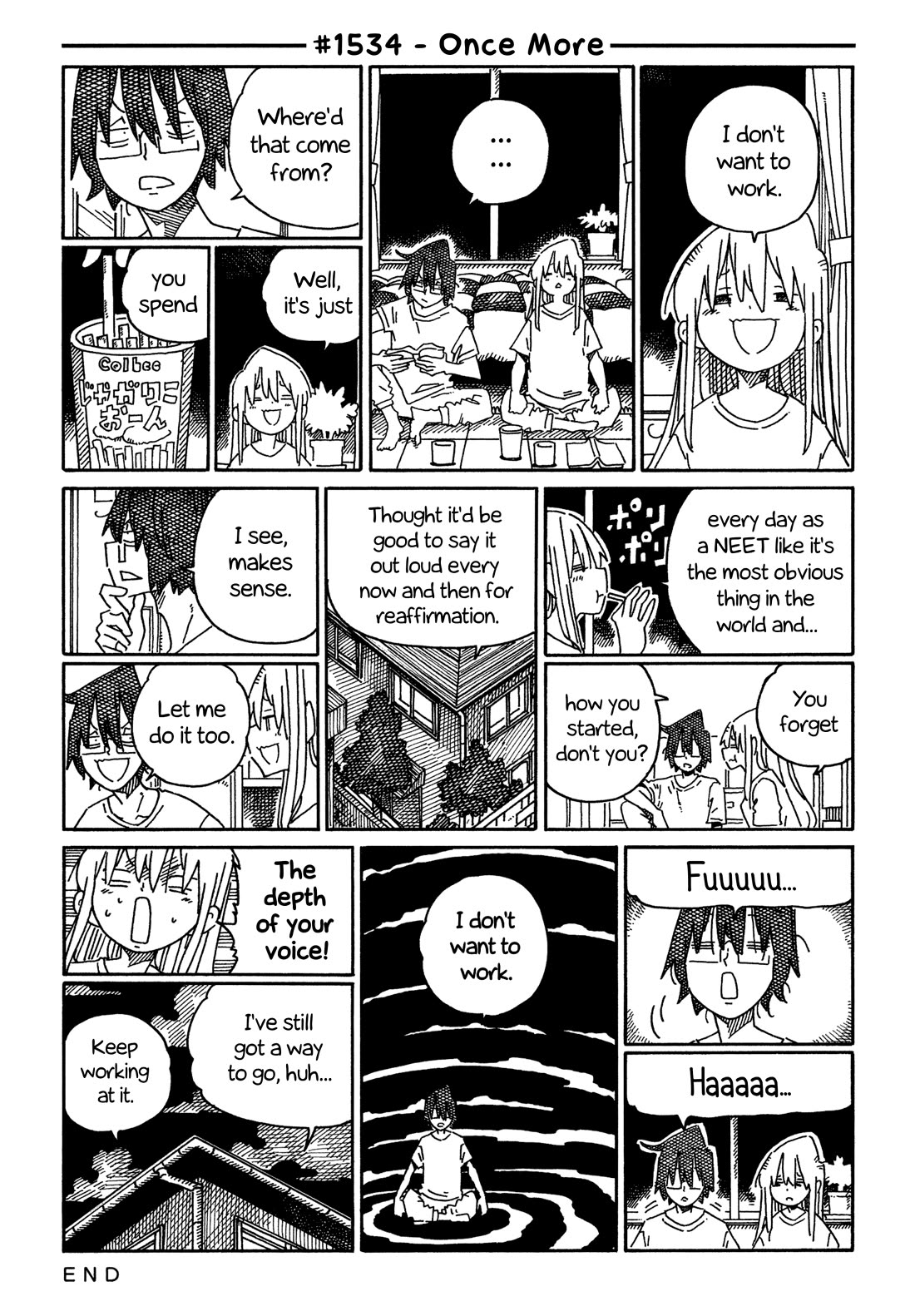 Hatarakanai Futari (The Jobless Siblings) chapter 1534 page 1