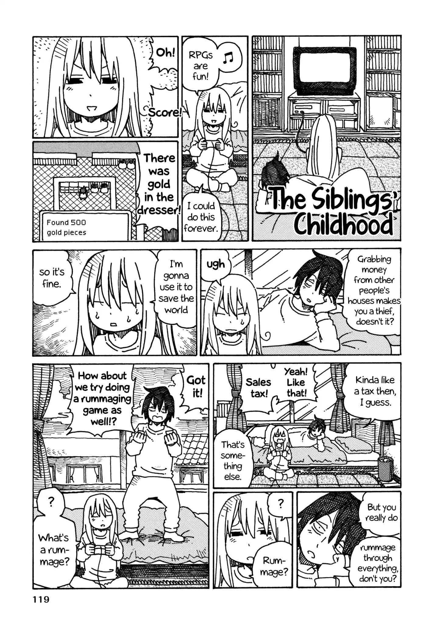 Hatarakanai Futari (The Jobless Siblings) chapter 378.2 page 1