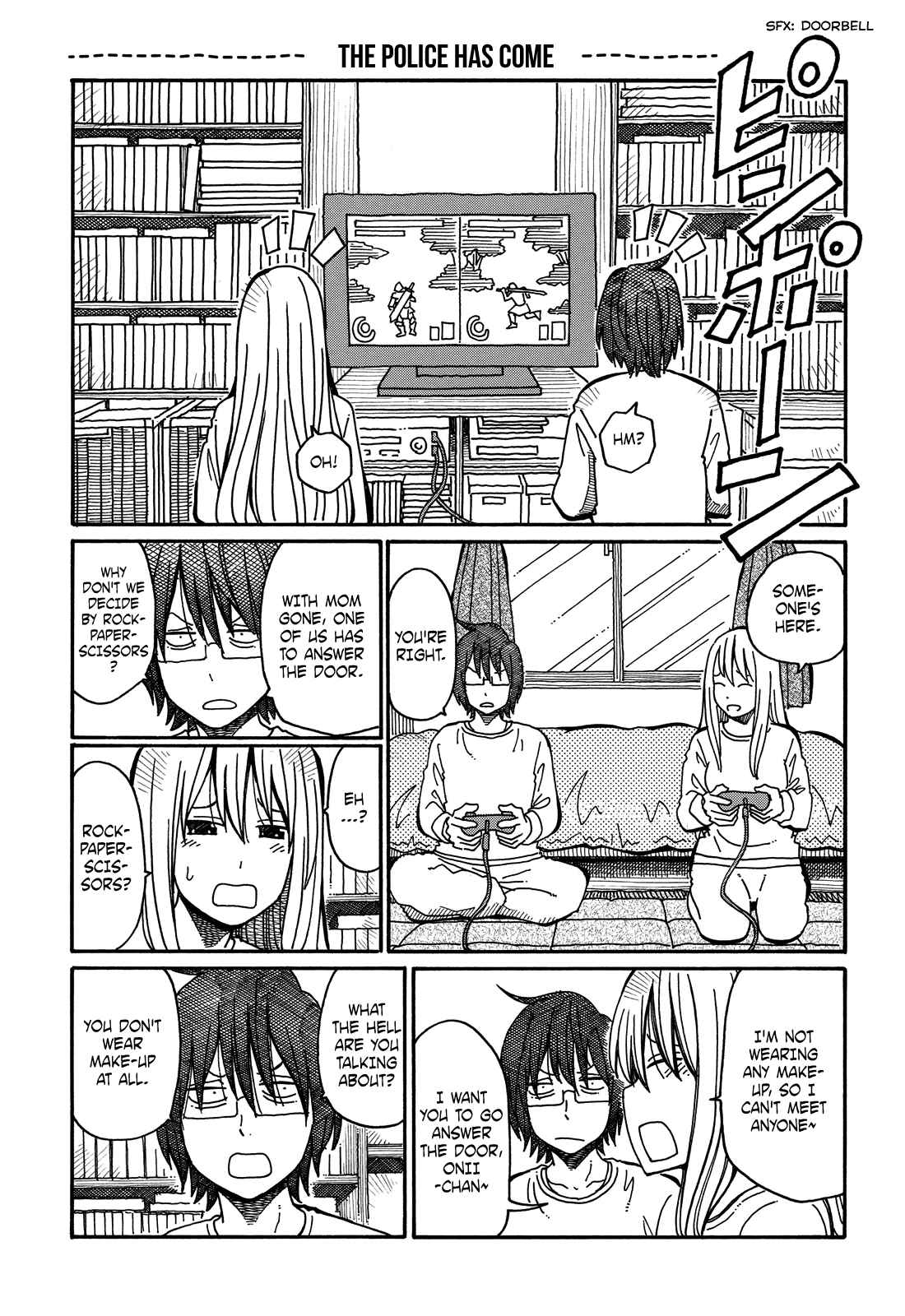 Hatarakanai Futari (The Jobless Siblings) chapter 45.1 page 1