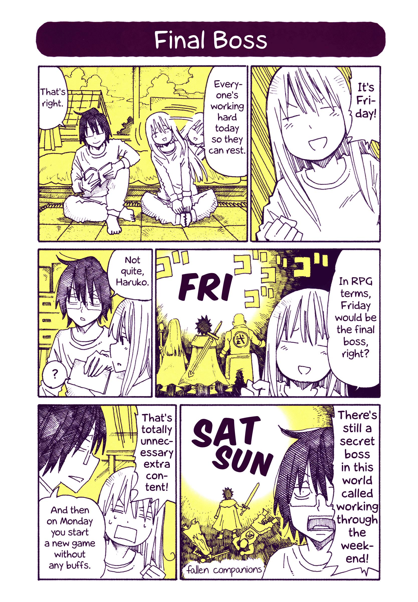 Hatarakanai Futari (The Jobless Siblings) chapter 616.9 page 1